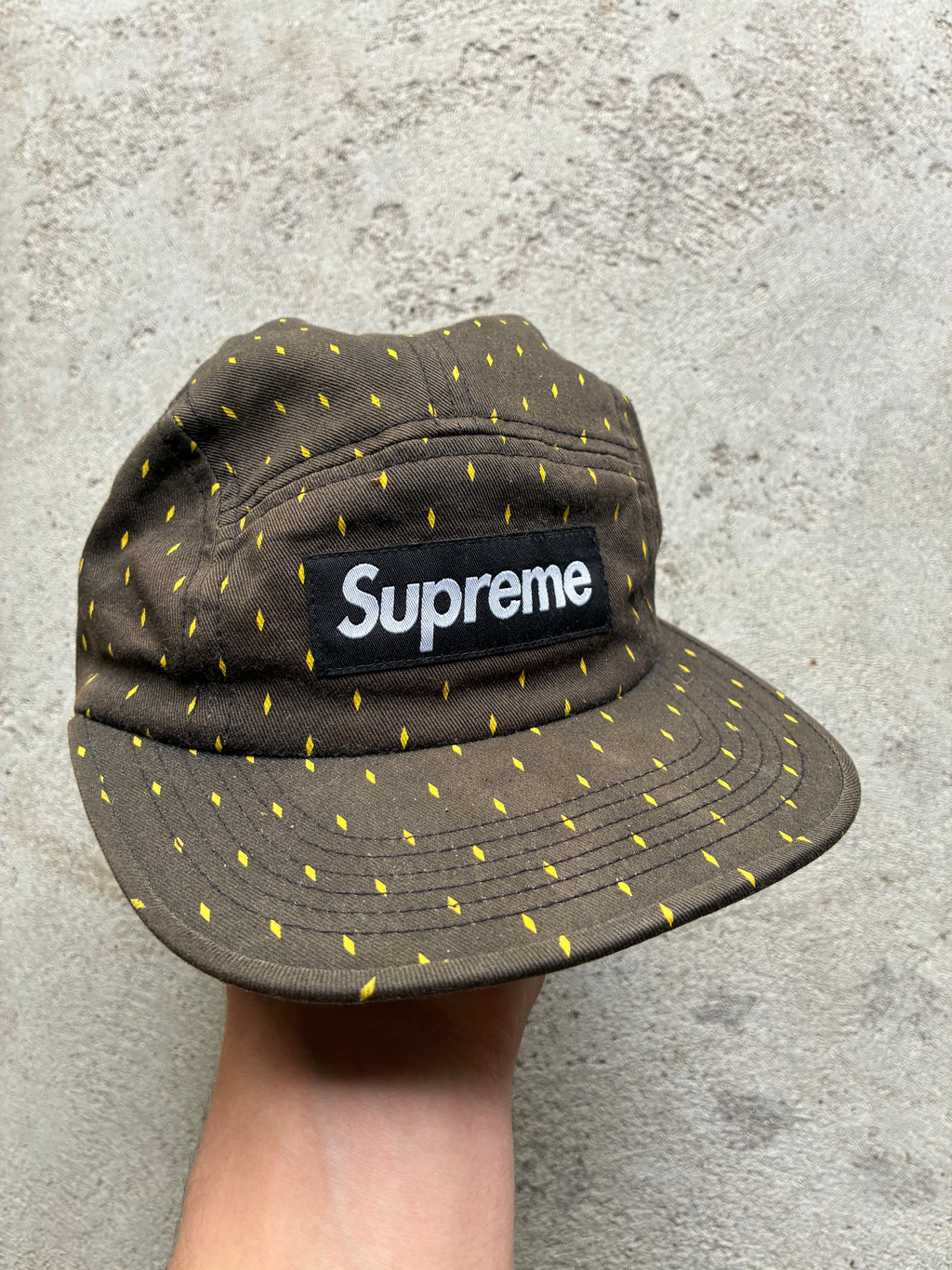 Supreme “DIAMOND SS13” Camp Cap (Adjustable)