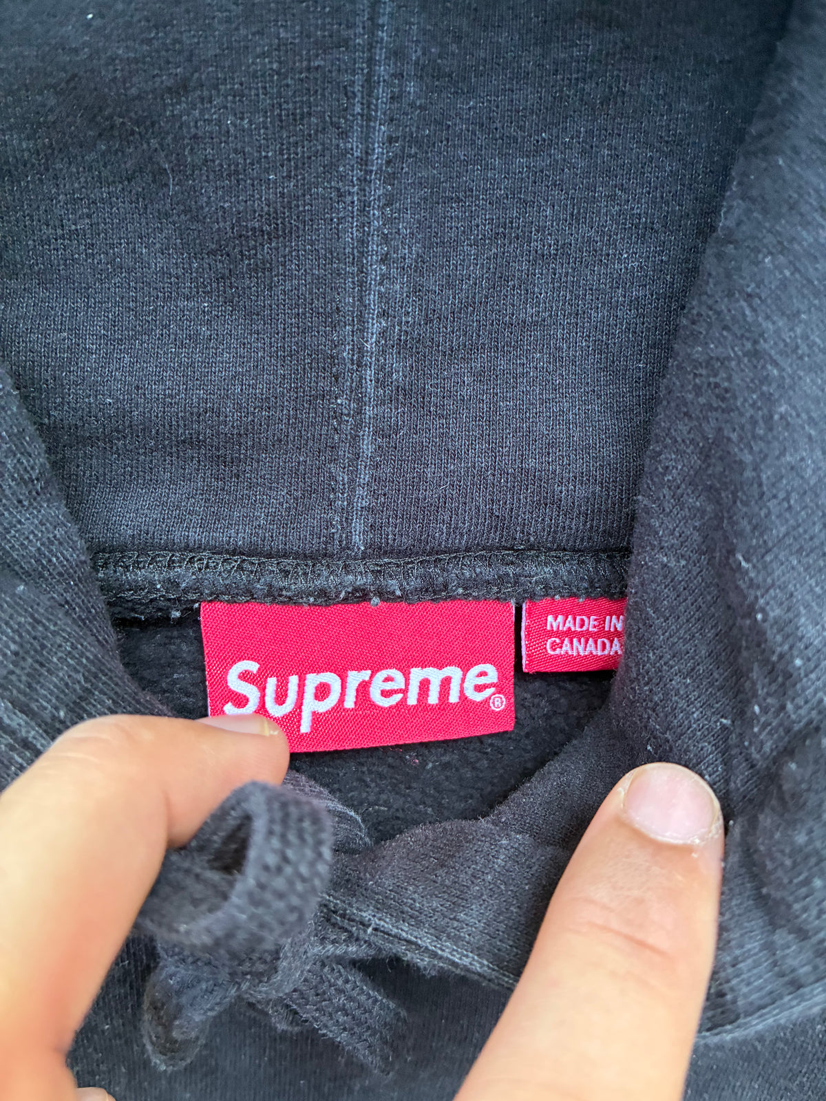 Supreme “FULL STRIPE” Hoodie (L)
