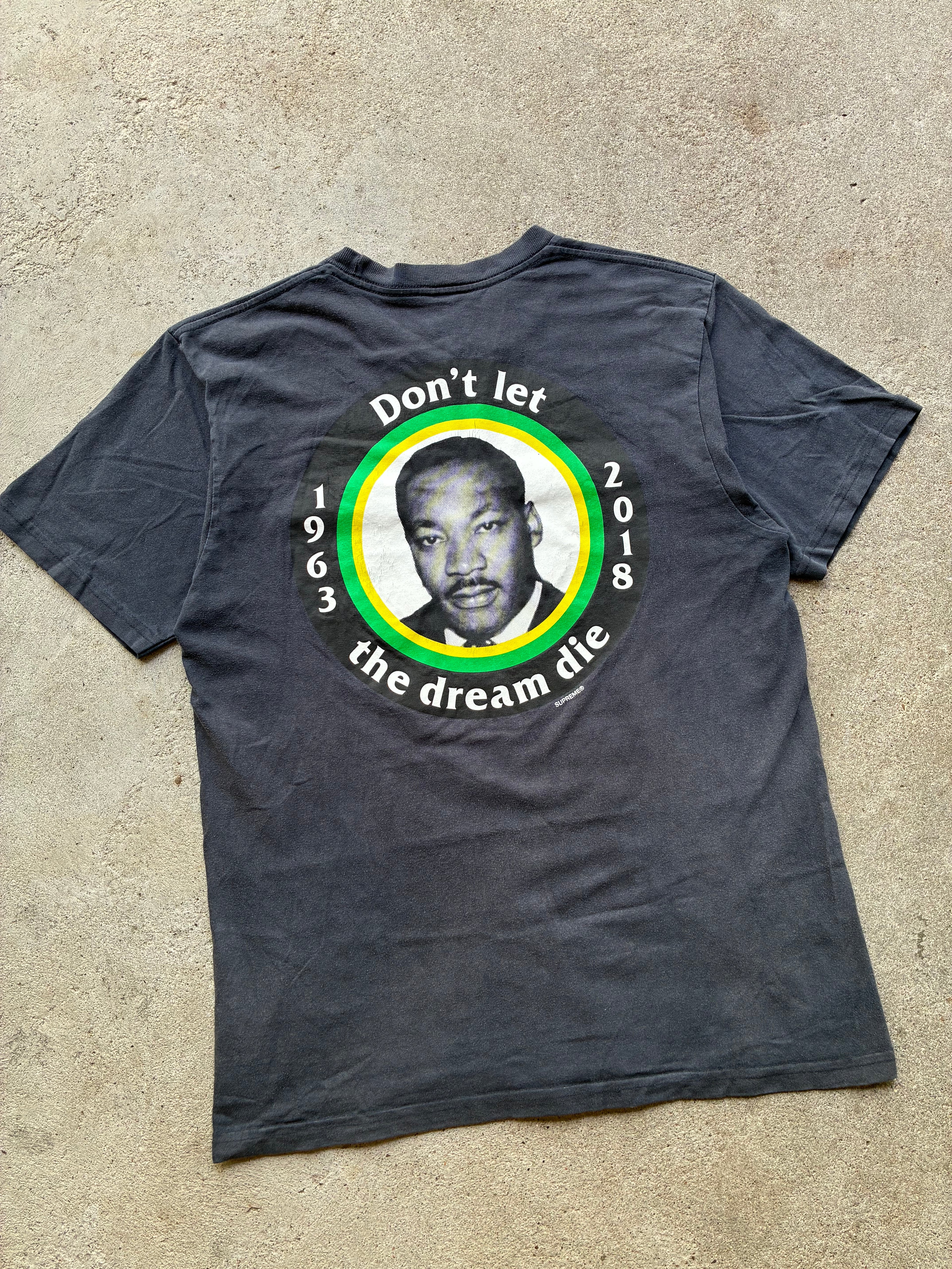 Supreme MLK "DON’T LET THE DREAM DIE" tee (M)