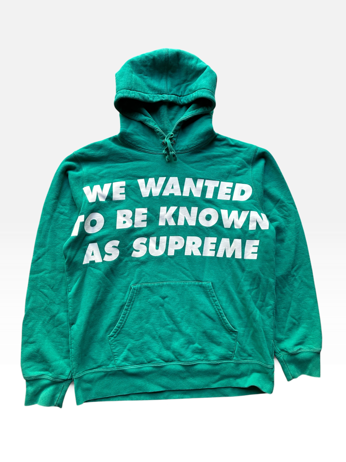 Supreme “KNOWN AS” Hooded Hoodie (L)