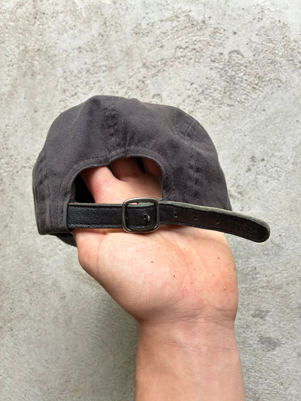 Supreme “BLACK” Camp Cap (Adjustable)