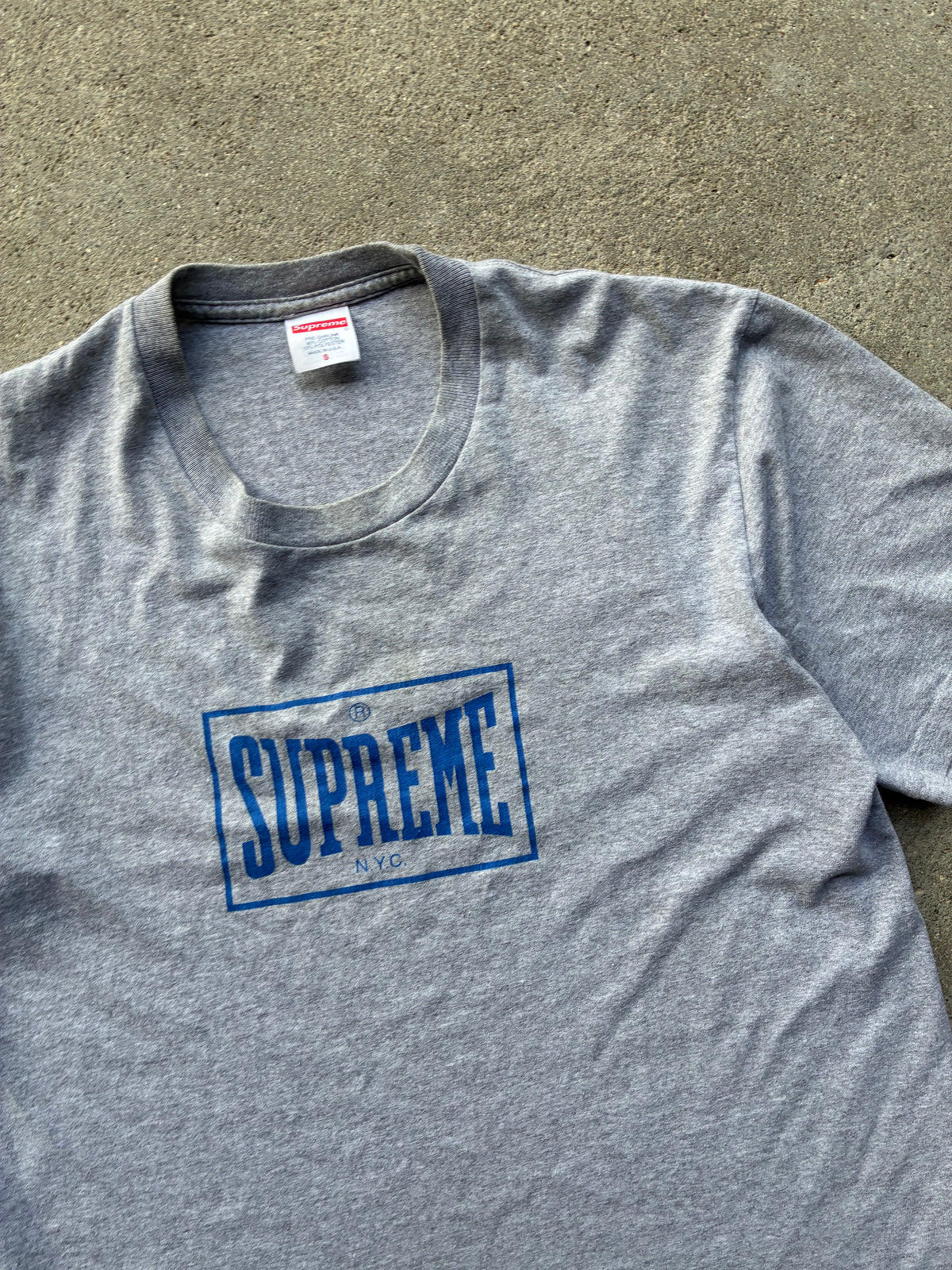 Supreme “WARM UP” Tee (S)