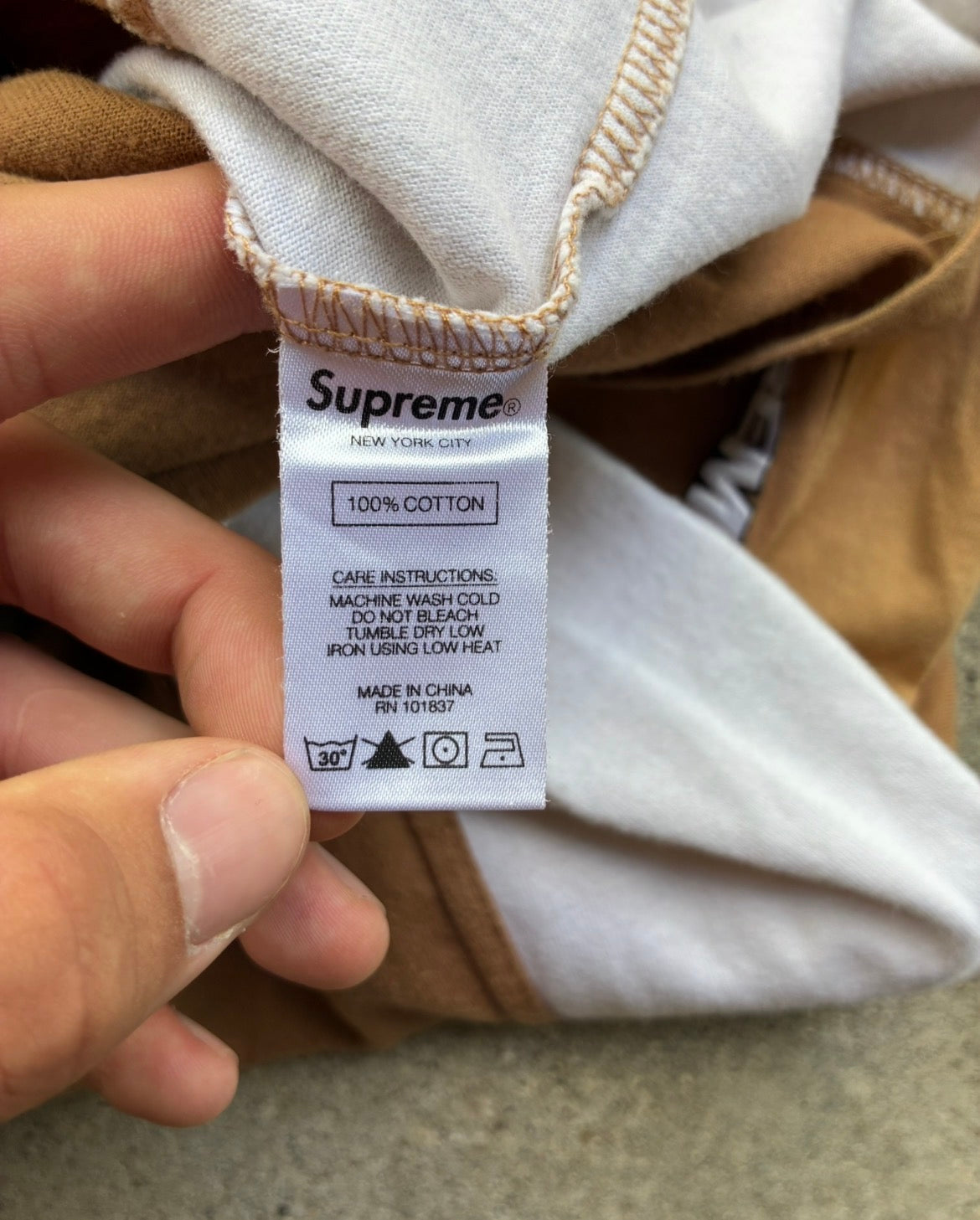 Supreme “RECONSTRUCTED” Jersey (M)