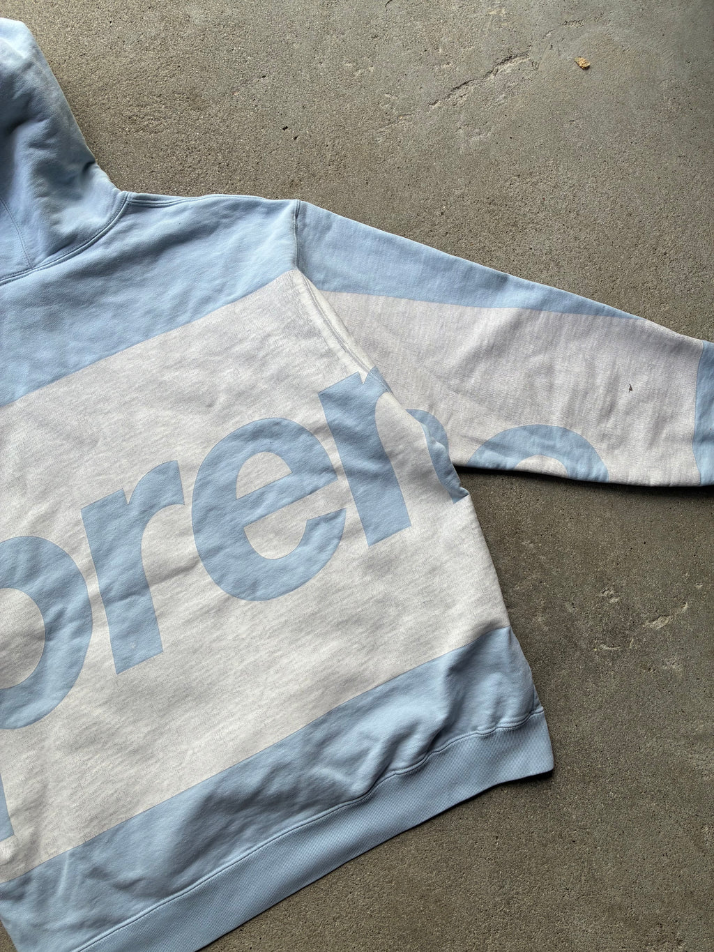 Supreme “BIG LOGO” Hooded Hoodie (L)