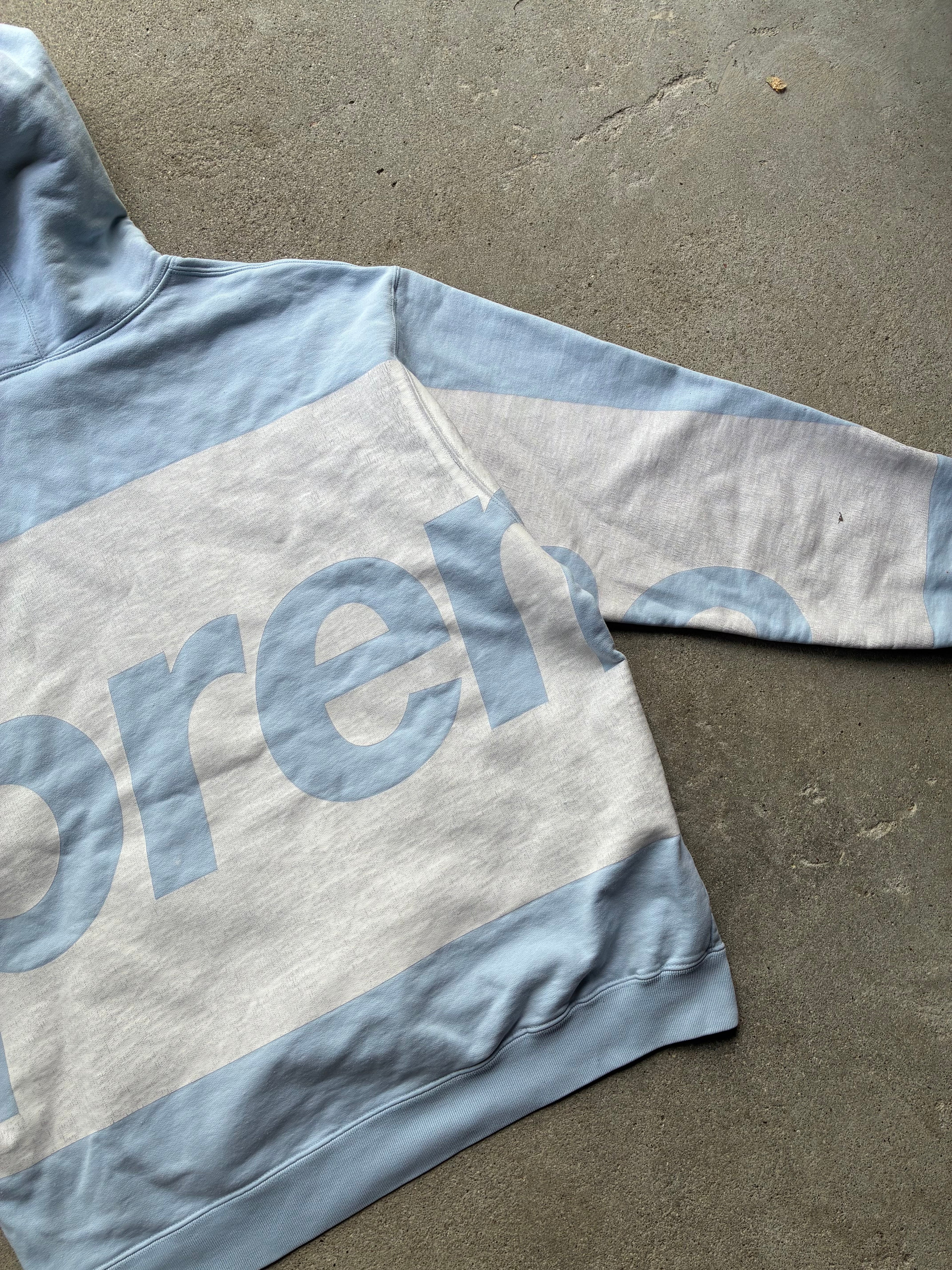 Supreme “BIG LOGO” Hooded Hoodie (L)