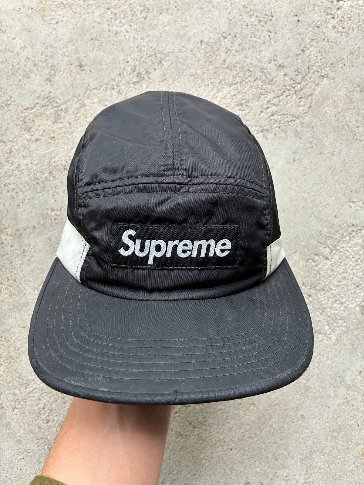Supreme “REFLECTIVE” Camp Cap (Adjustable)
