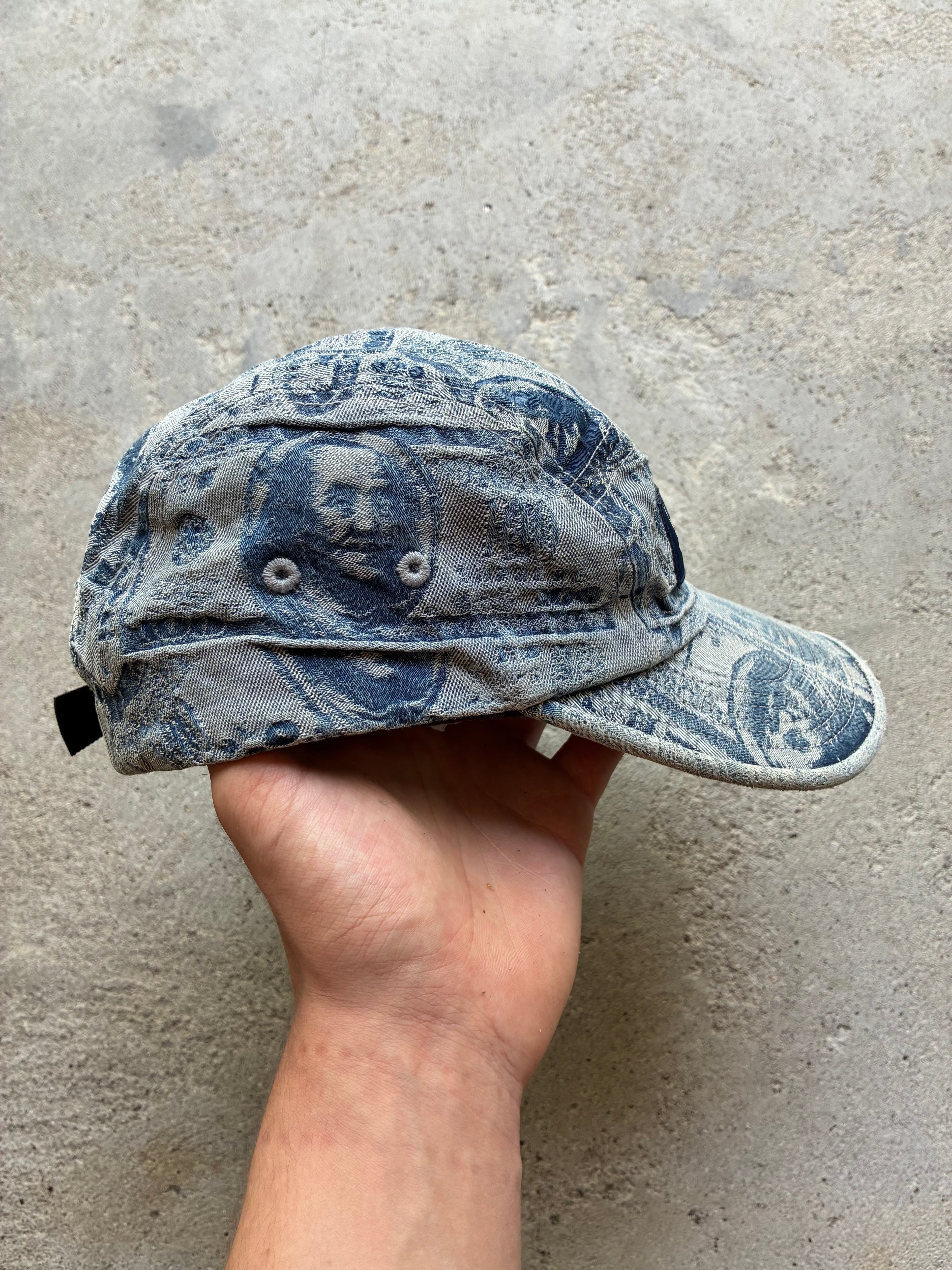 Supreme “100 DOLLAR BILL FW17” Camp Cap (Adjustable)