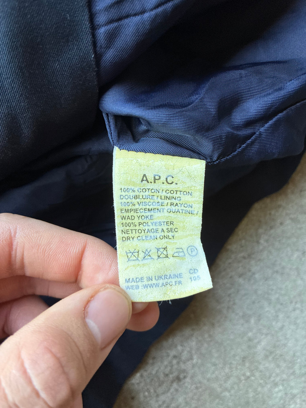 A.P.C Field jacket (S-M)