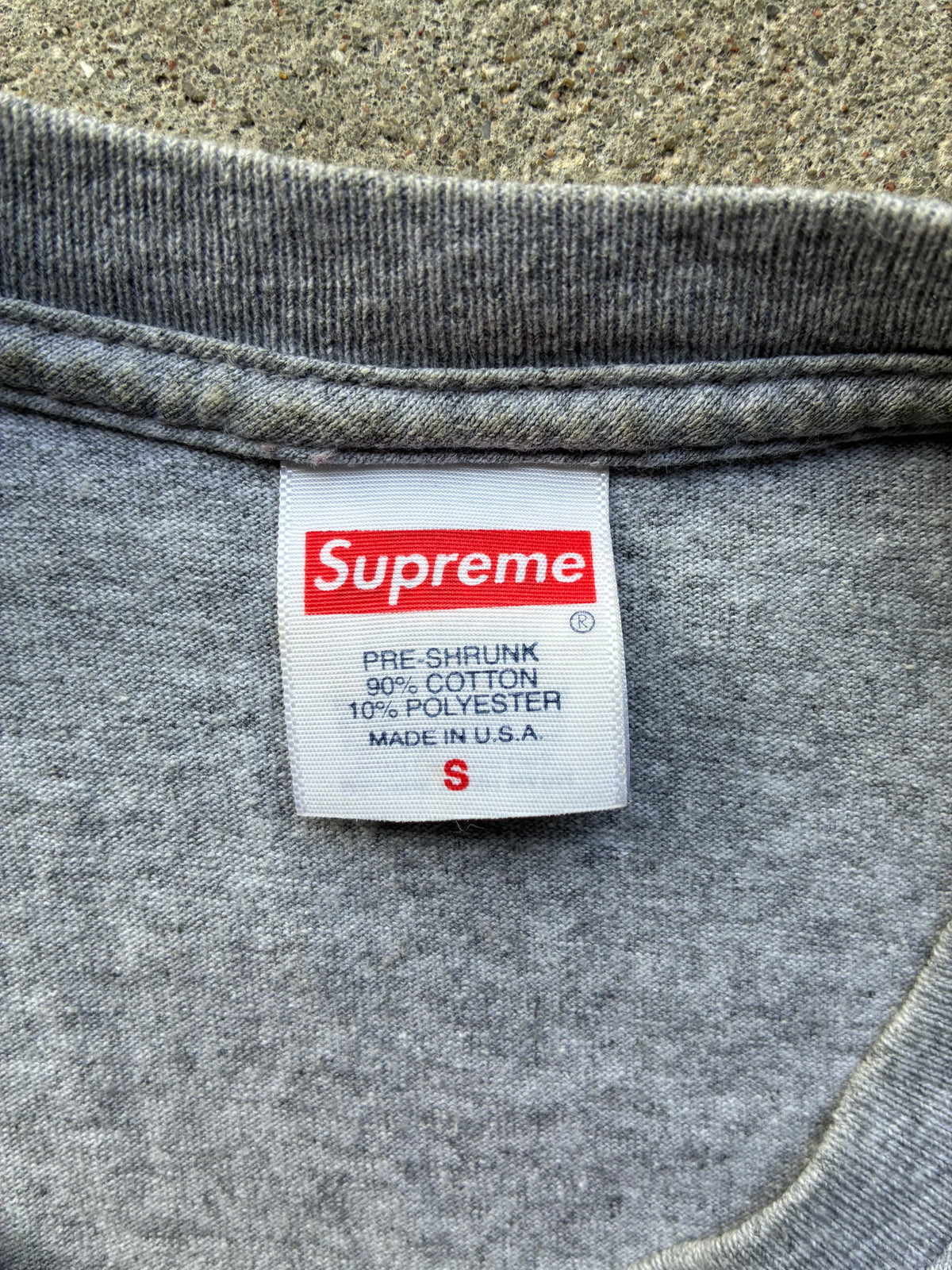 Supreme “WARM UP” Tee (S)