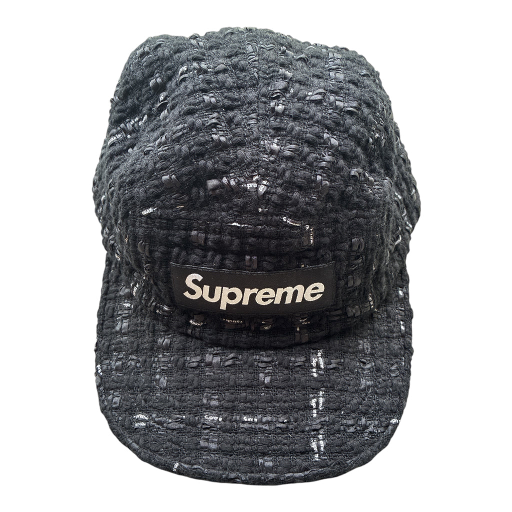 Supreme “RIBBON BOUCLE” Camp Cap (Adjustable)