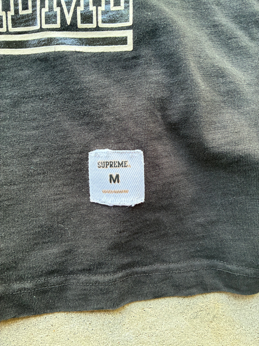 Supreme “STACKED L/S” Long Sleeve (M)