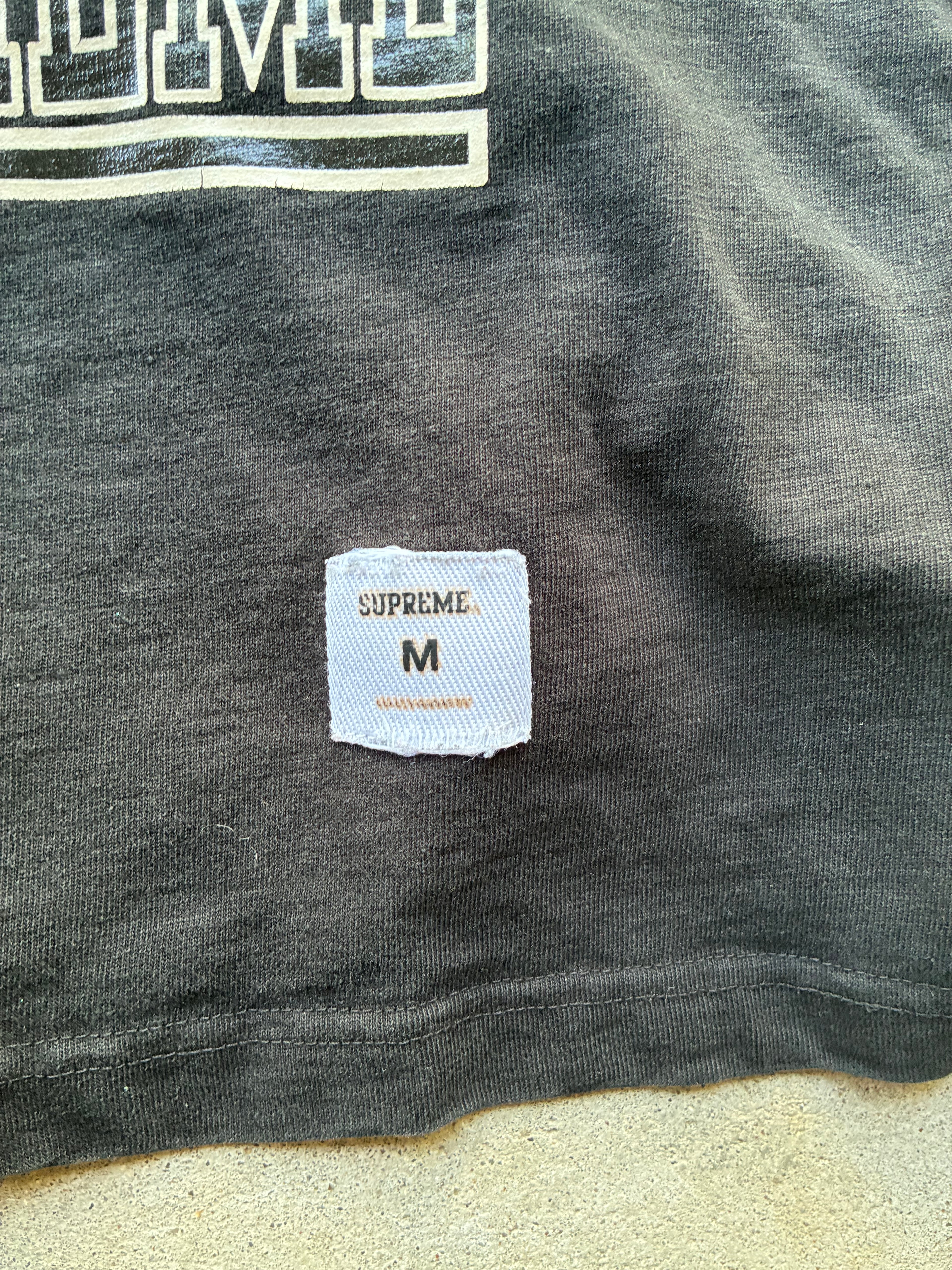Supreme “STACKED L/S” Long Sleeve (M)