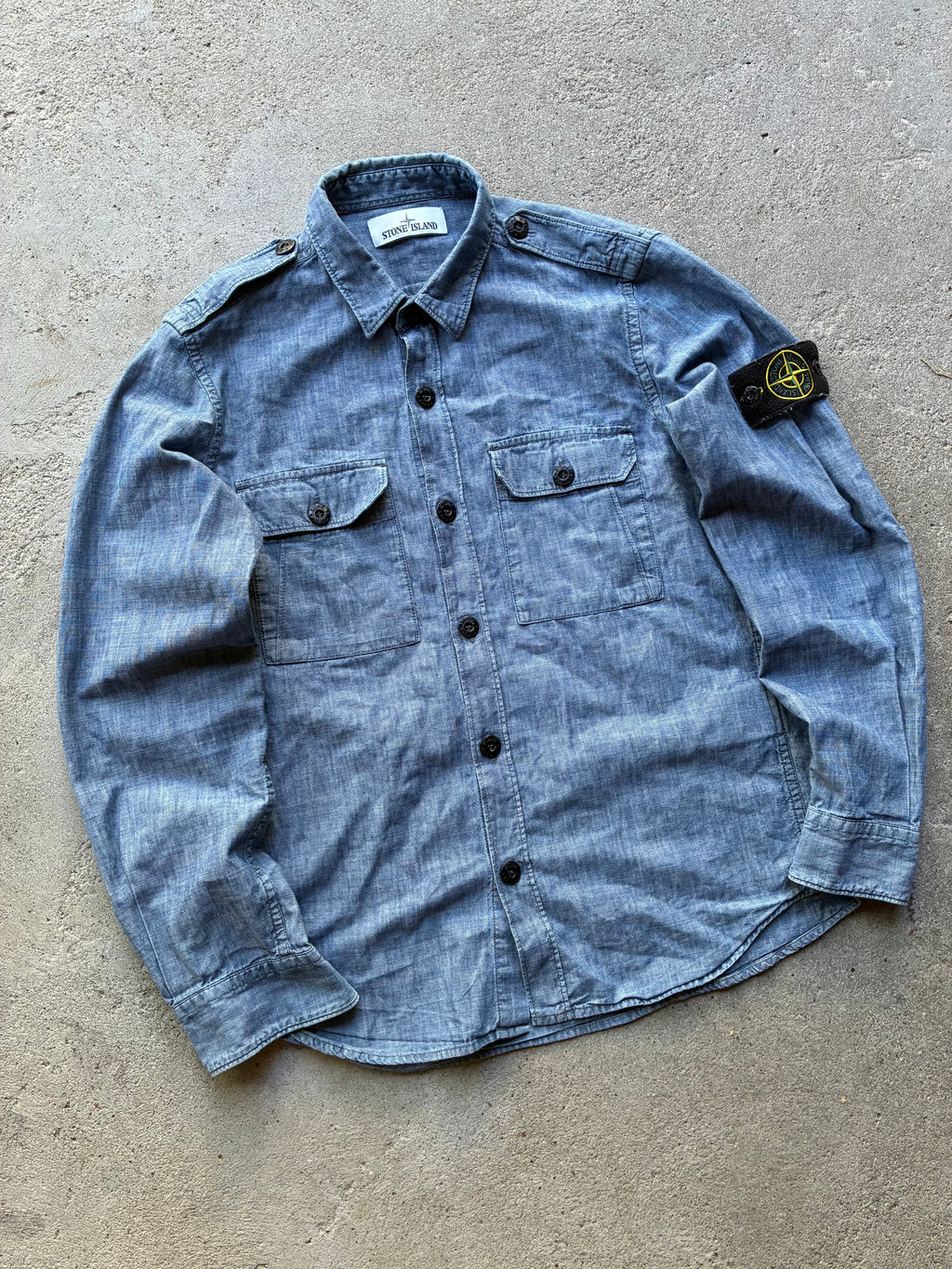 Stone island overshirt (M)