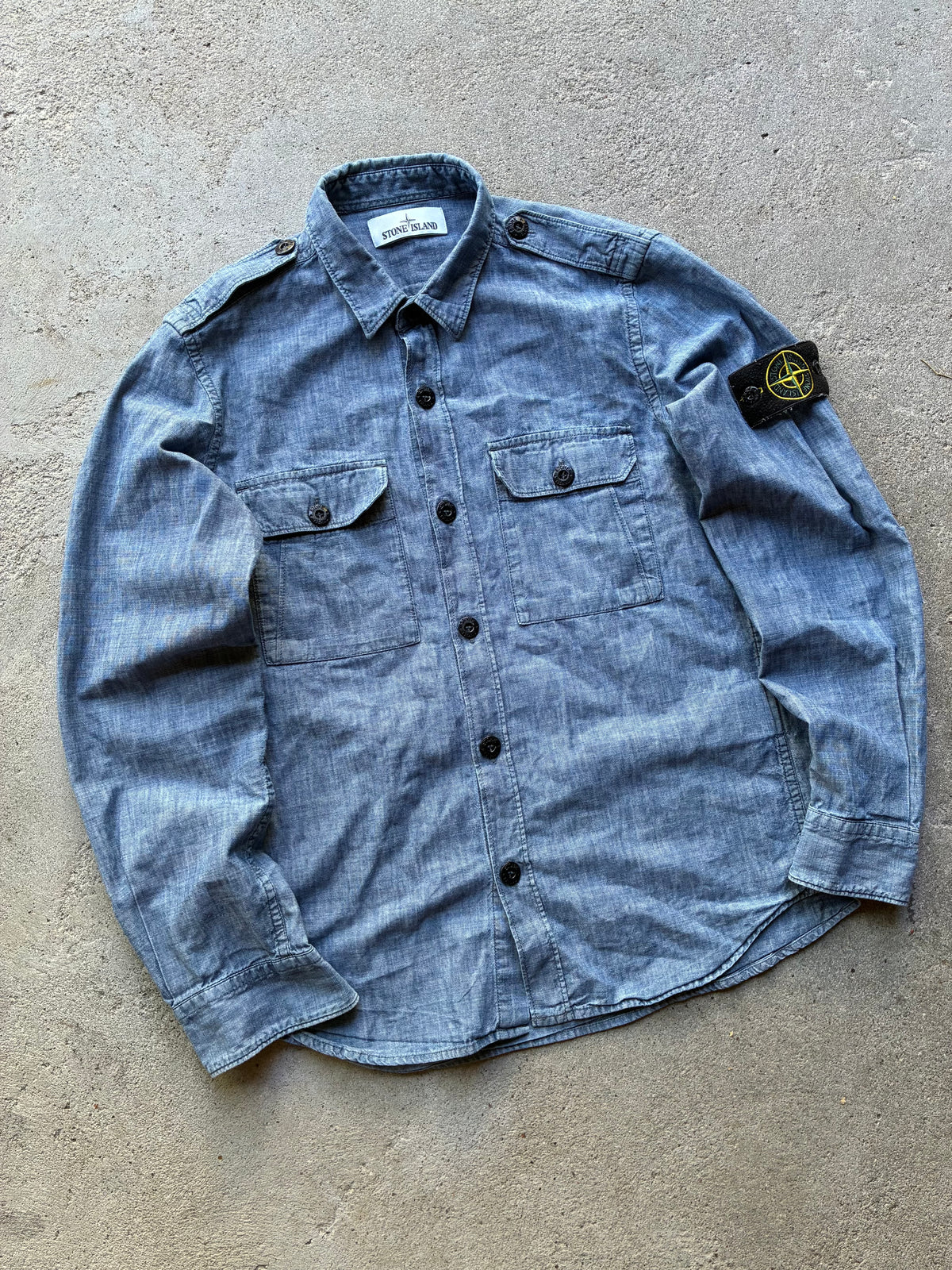Stone island overshirt (M)