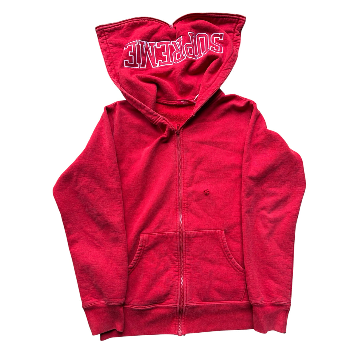 Supreme “LOGO” Zip Up Hoodie (M)