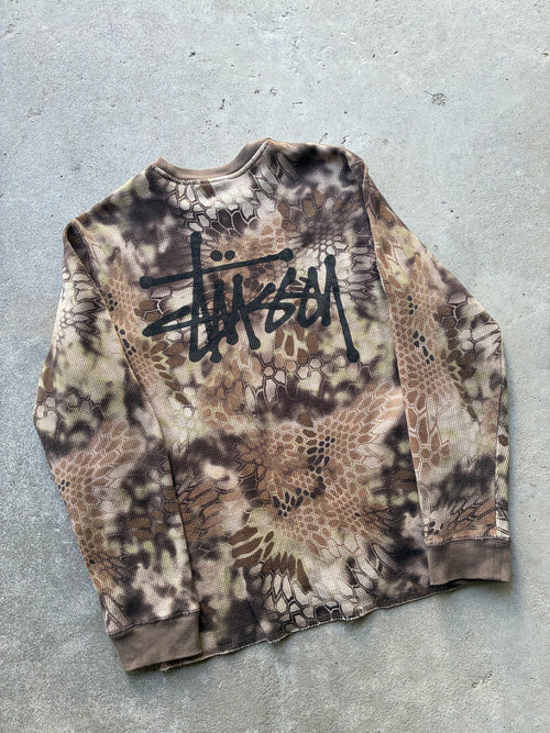 Stussy “KRYPTEK CAMO” Long Sleeve thermal (L)