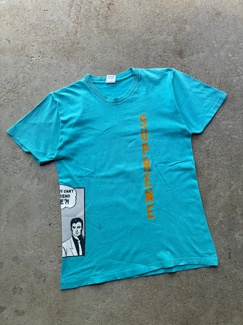Supreme “THRASHER BOYFRIEND” tee (M)