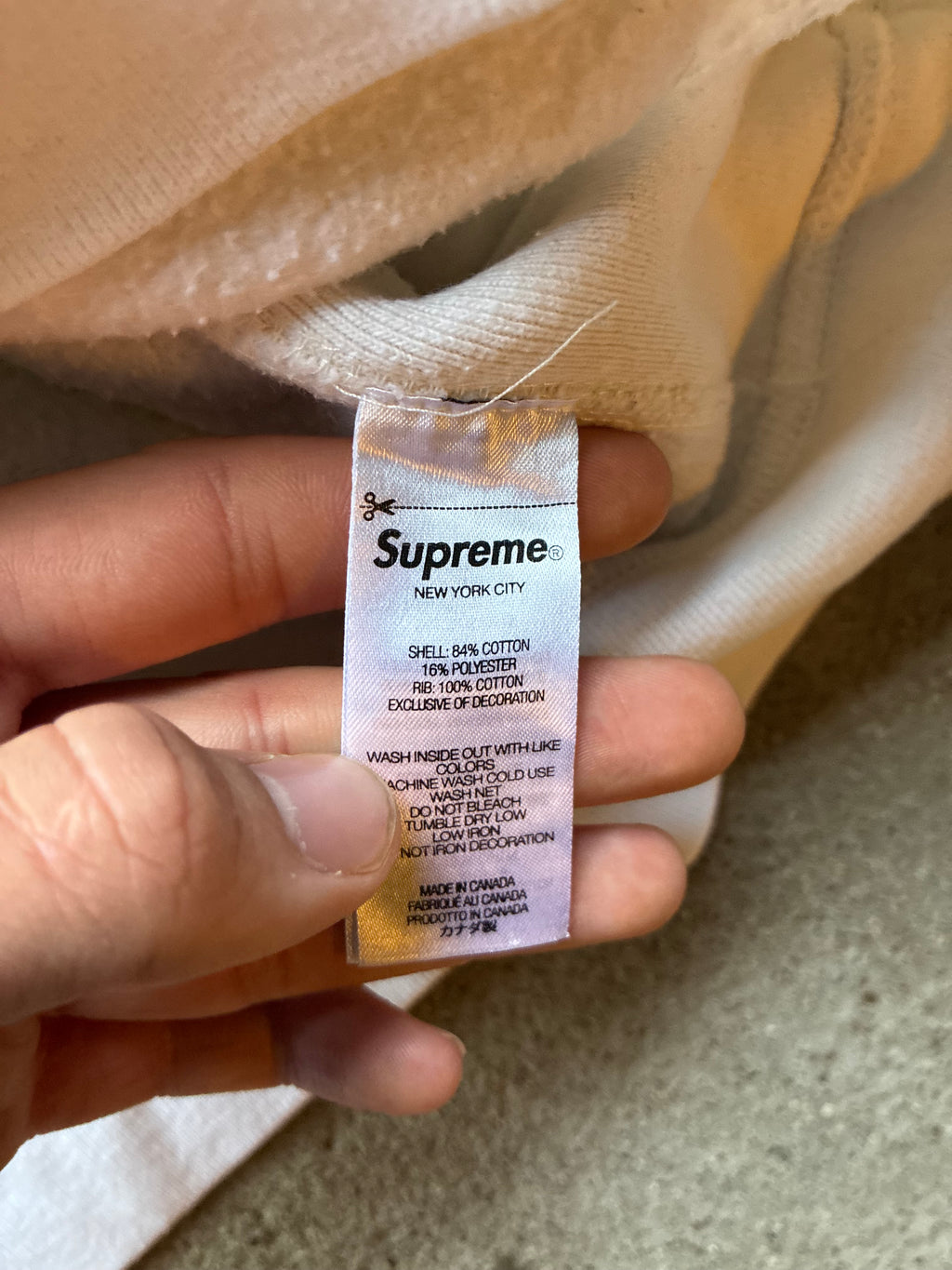 Supreme “LACE” Hoodie (M)