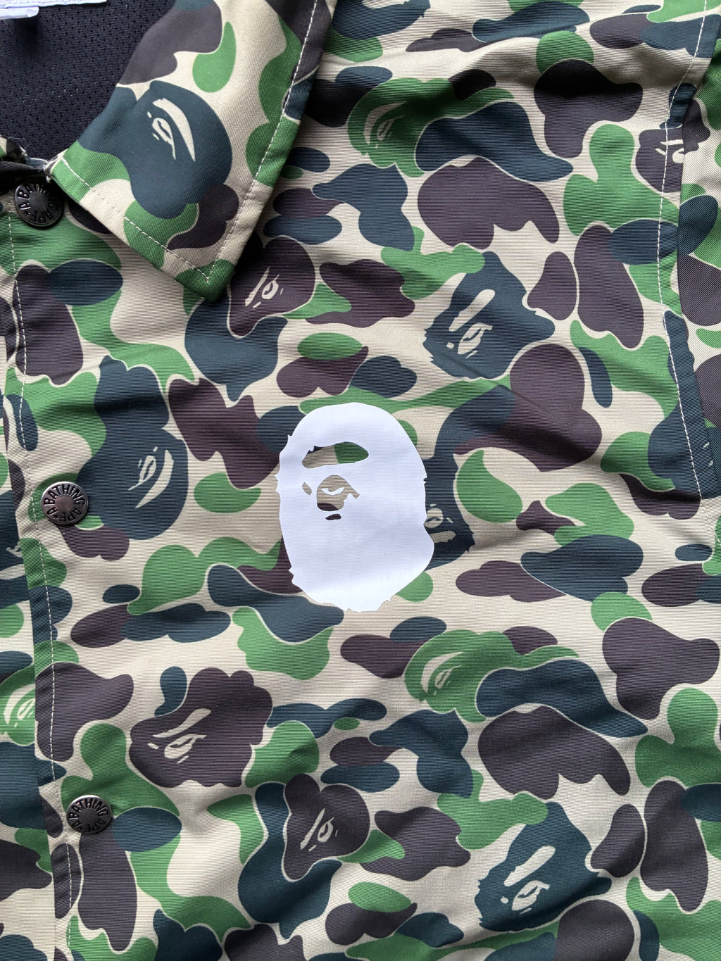 Bape “CAMO” Coach jacket (M)
