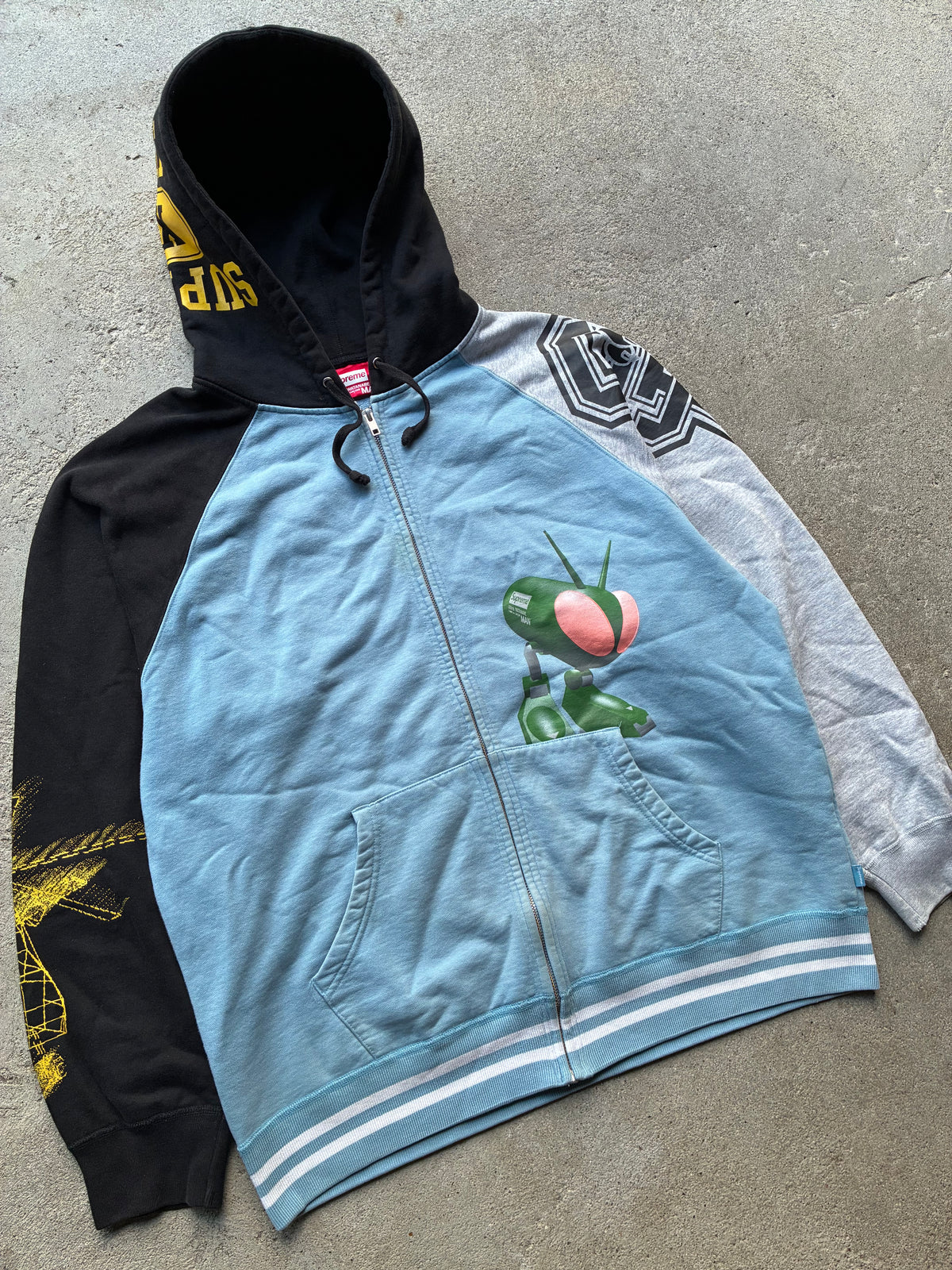 Supreme x junya watanabe zip up hoodie (L)