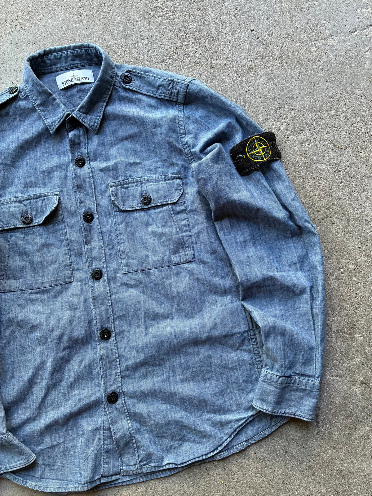 Stone island overshirt (M)