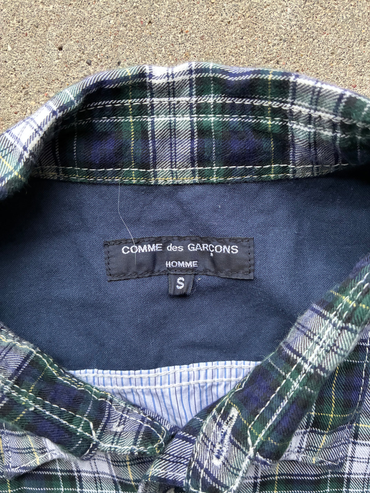 Ternet Comme des garçons homme skjorte (S)