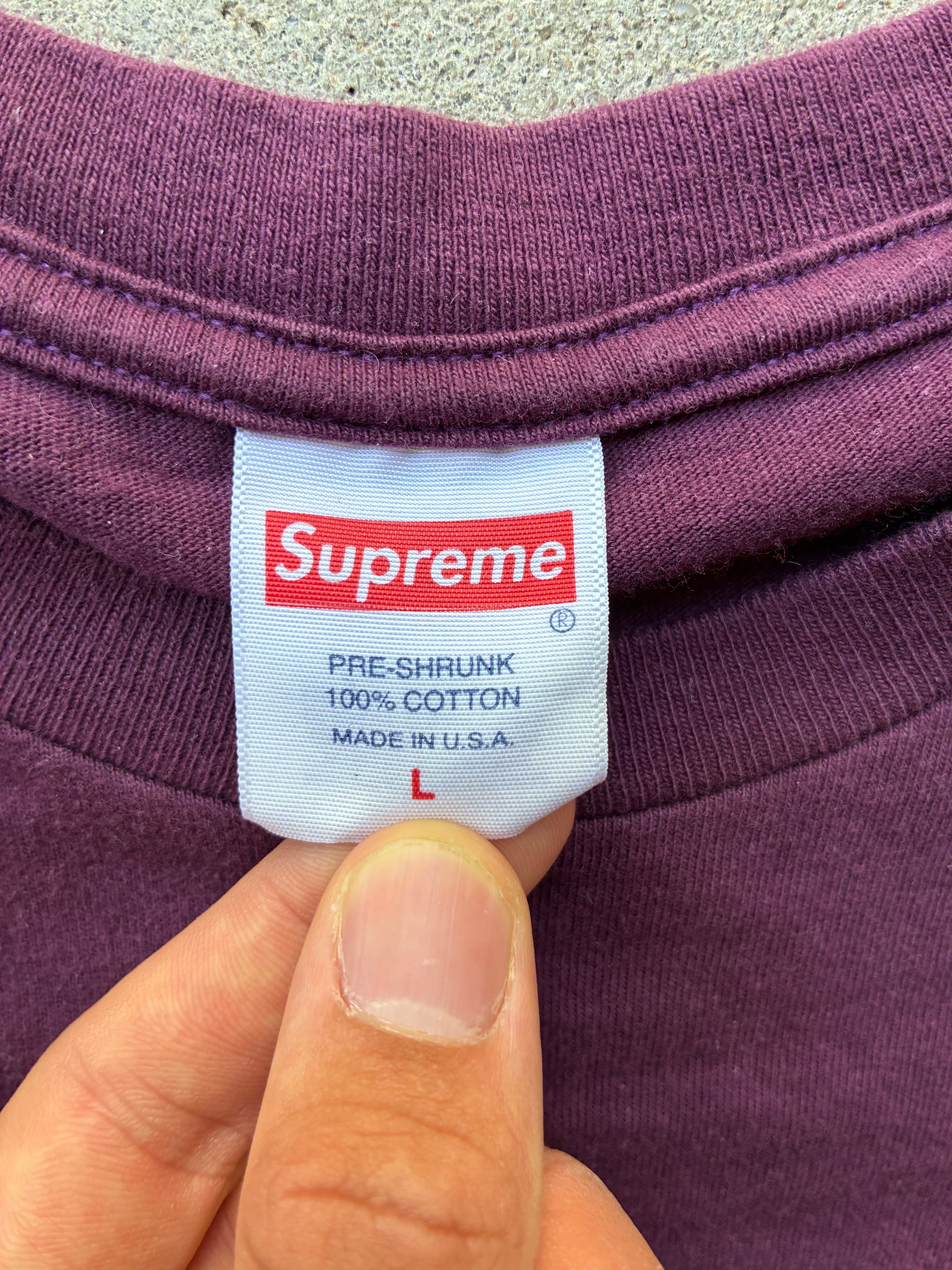 Supreme “DON’T FUCK AROUND” Tee (L)