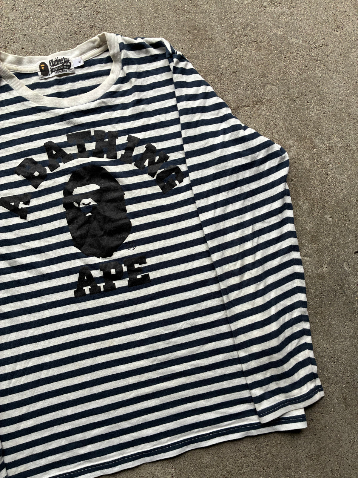 Stribet Bape Long sleeve (S)