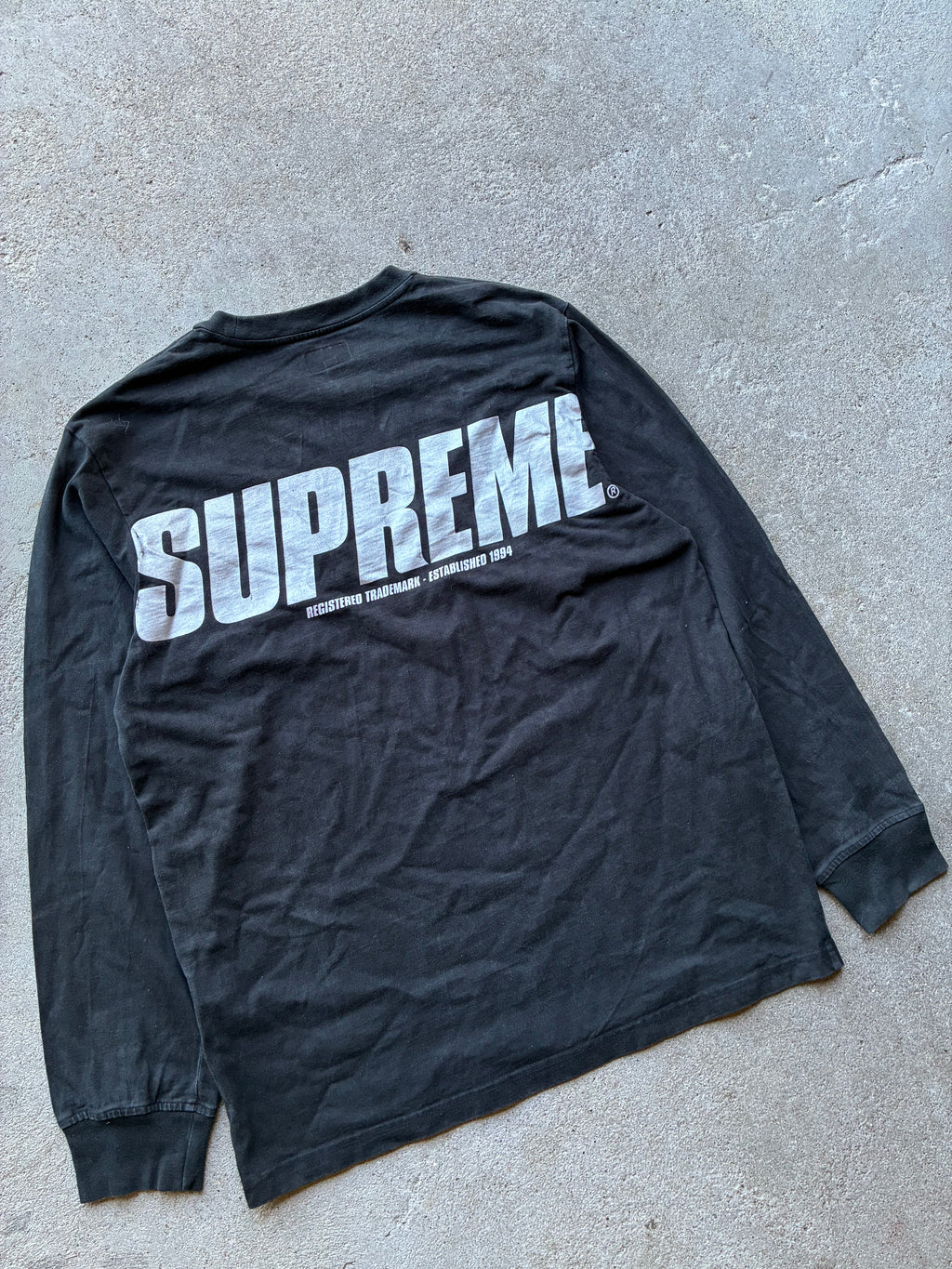 Supreme “TRADEMARK” Long Sleeve (M)