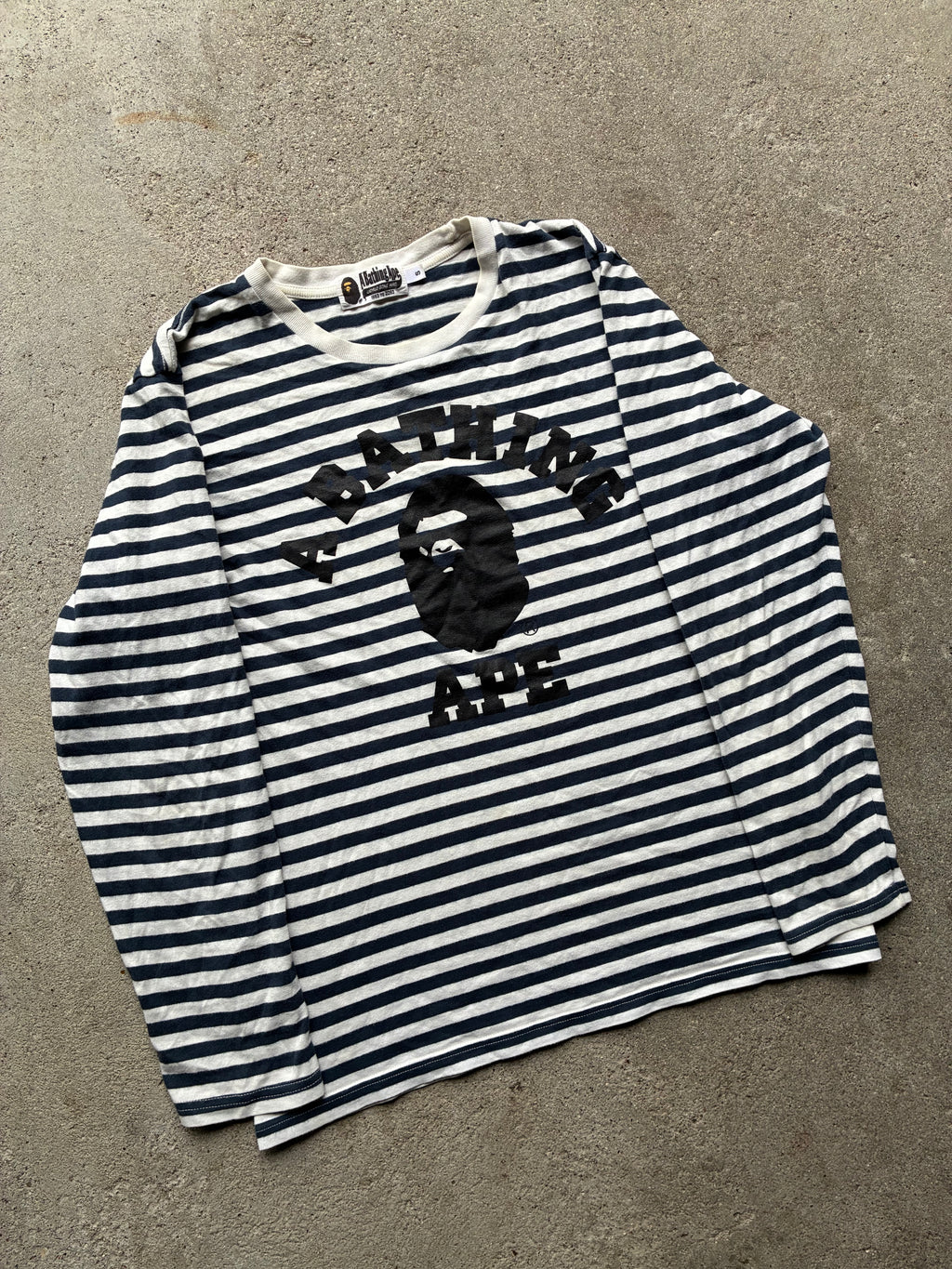 Stribet Bape Long sleeve (S)