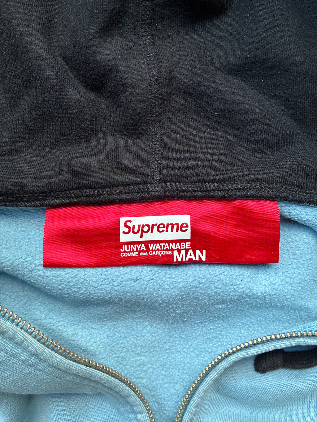 Supreme x junya watanabe zip up hoodie (L)