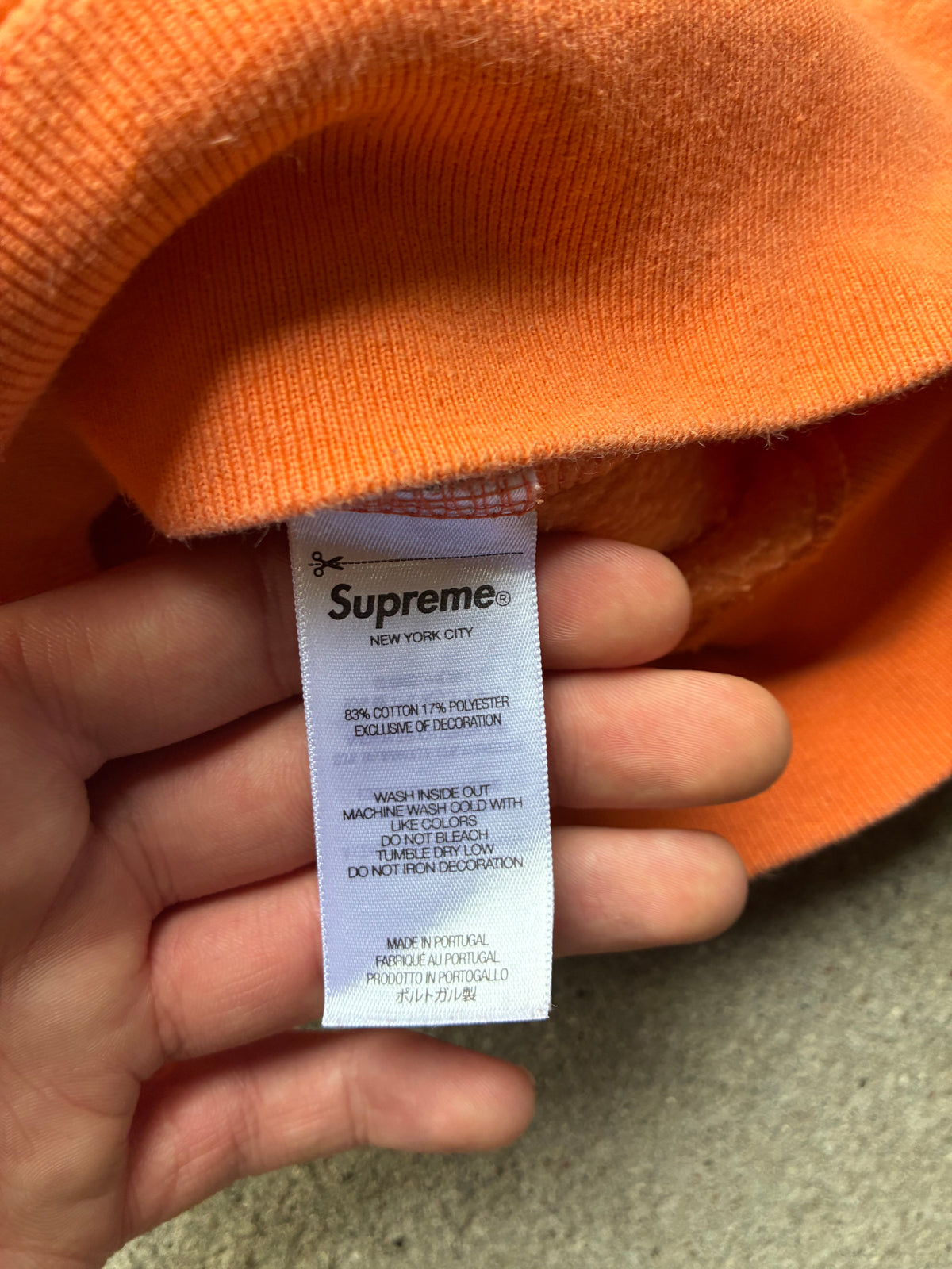 Supreme “WINGS” Zip Up Hoodie (M)