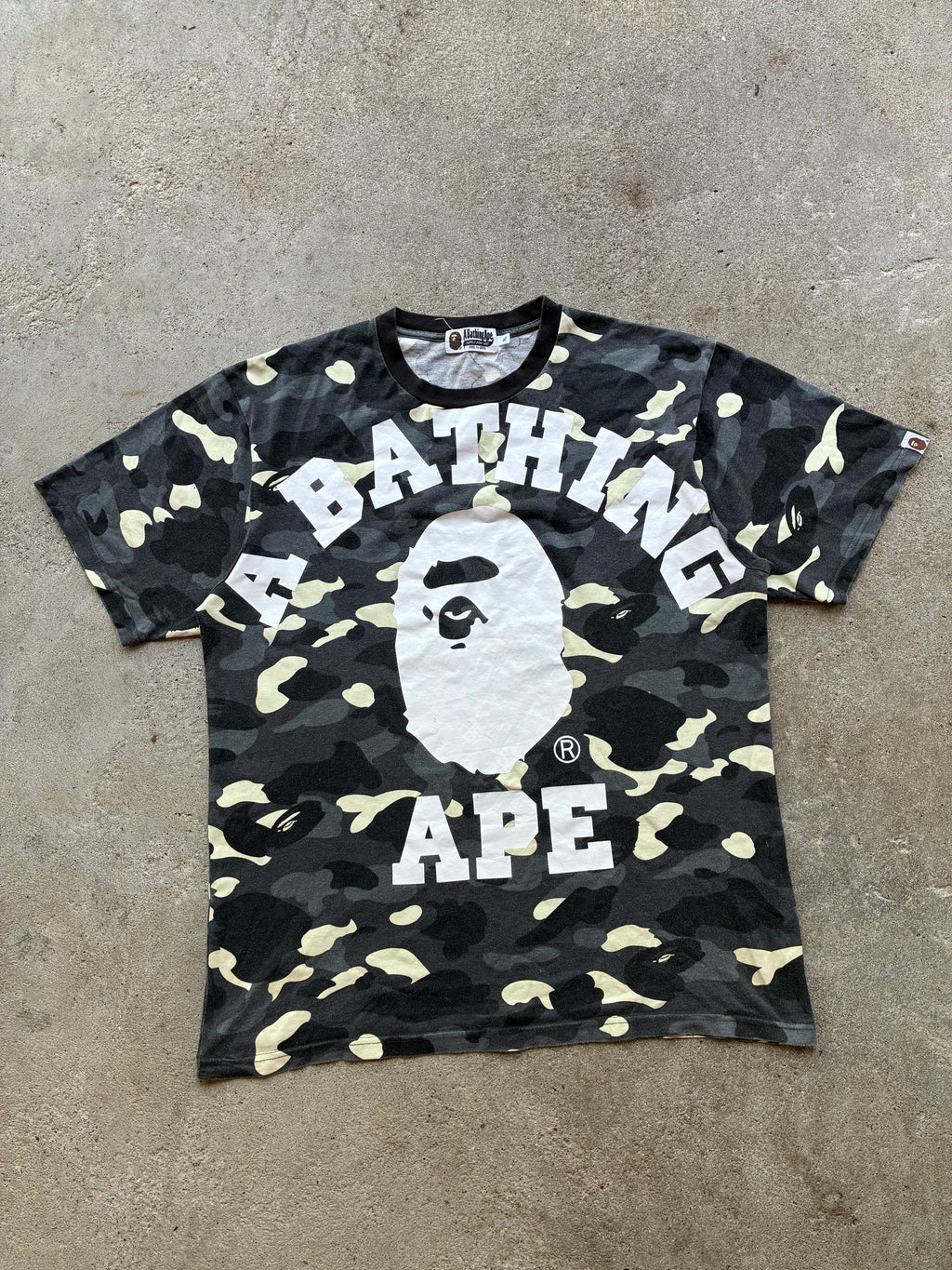 Bape “GLOW IN THE DARK CITY CAMO” T-shirt (XL)