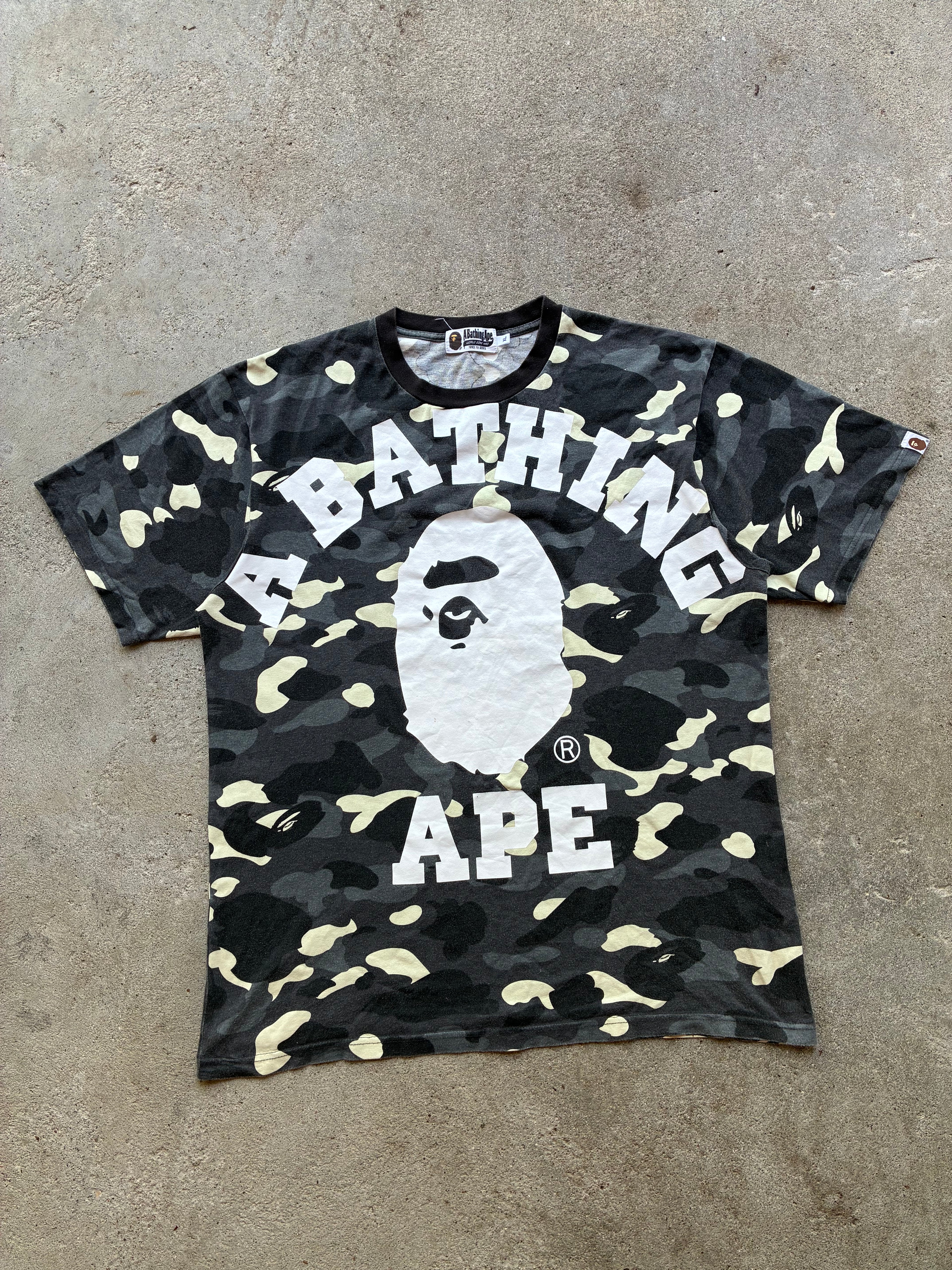 Bape “GLOW IN THE DARK CITY CAMO” T-shirt (XL)