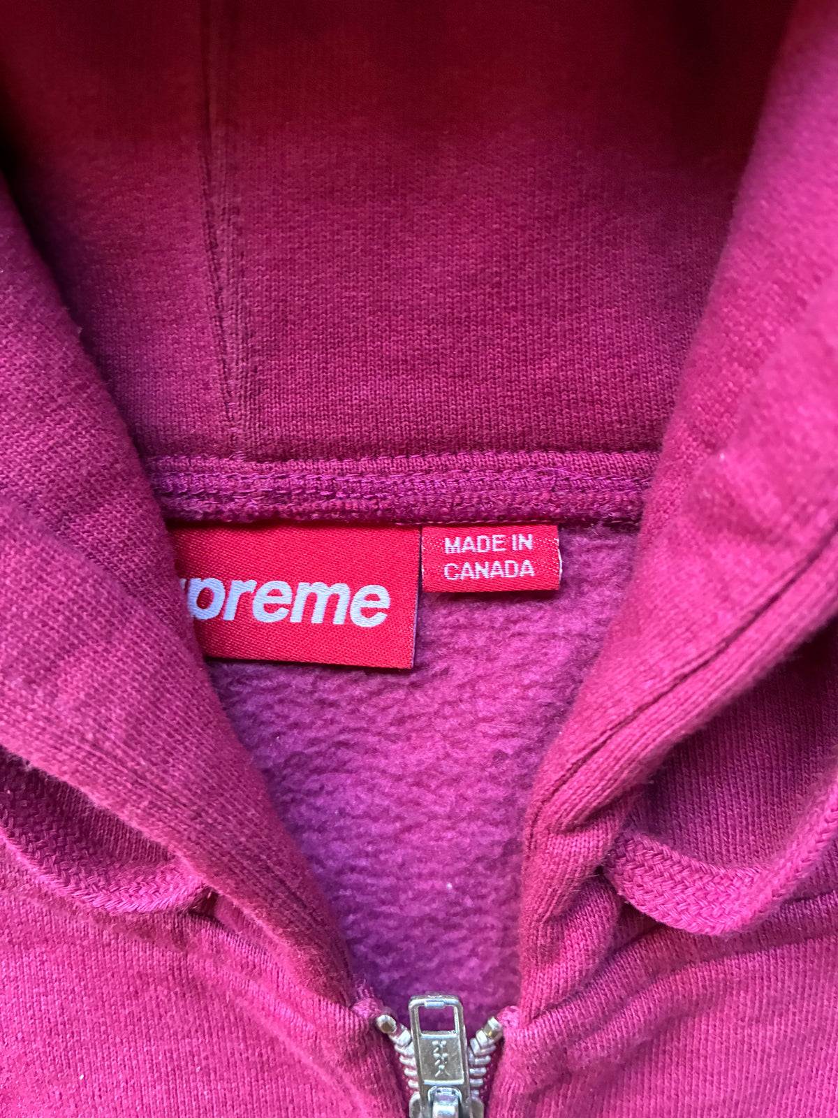 Supreme “S LOGO” Zip Up Hoodie (L)