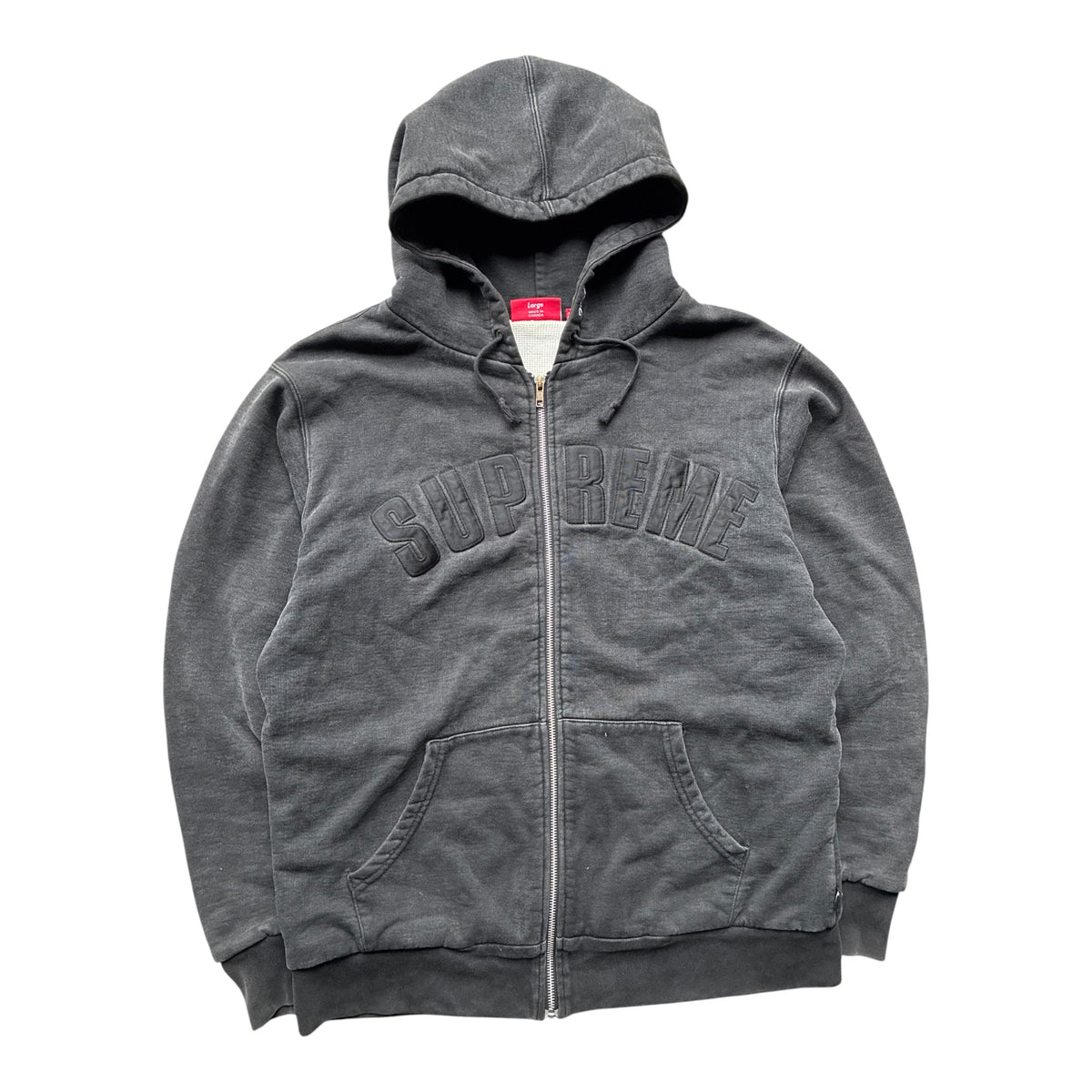 Supreme “ARC LOGO THERMAL 2009” Zip Up hoodie (L)