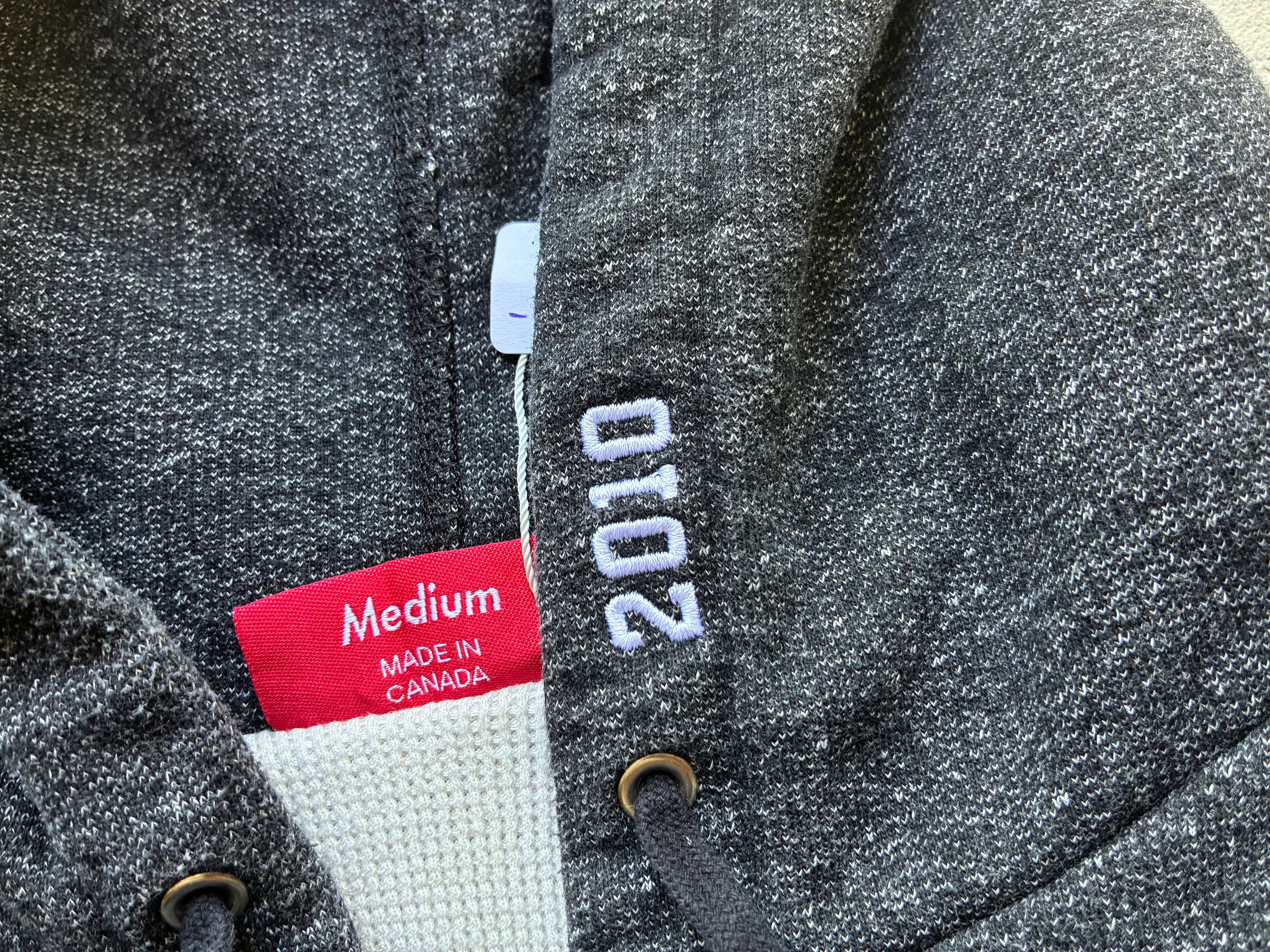 Supreme “THERMAL ARC LOGO 2010” zip up hoodie (M)