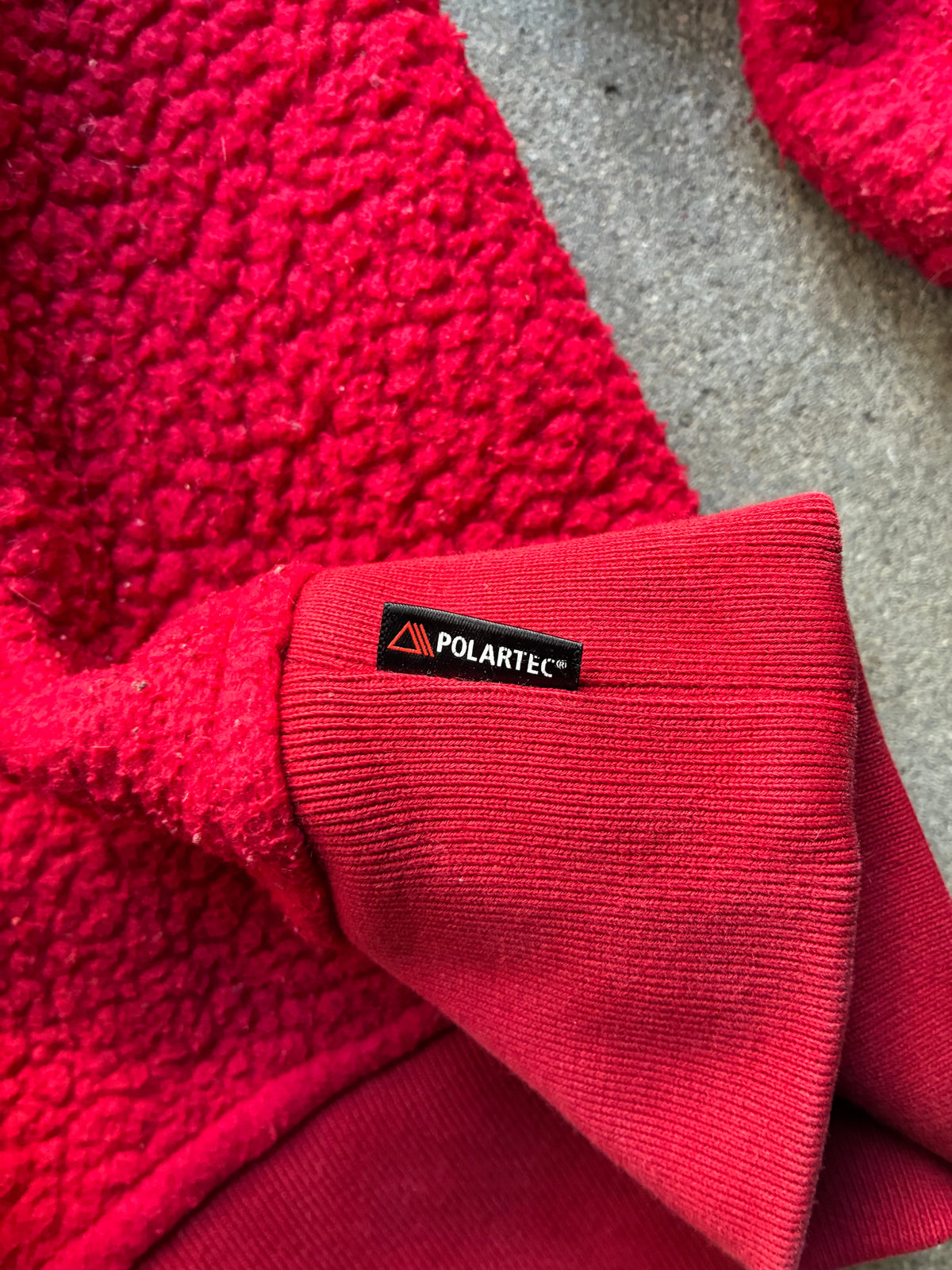 Supreme “POLARTEC DEEP PILE” Crewneck (M)