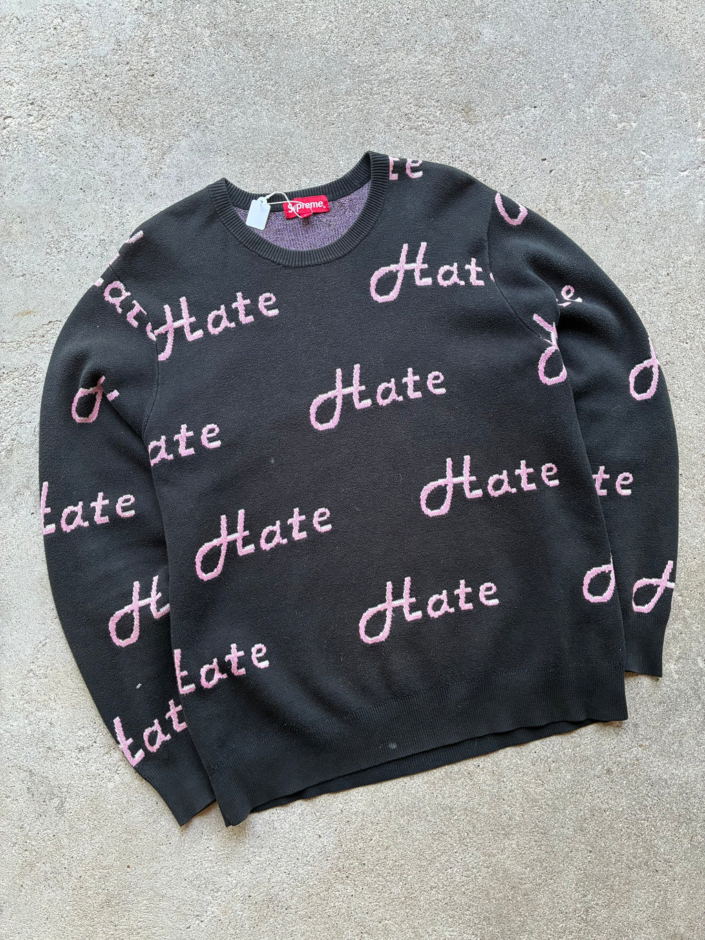 Supreme “HATE” Sweater (M)
