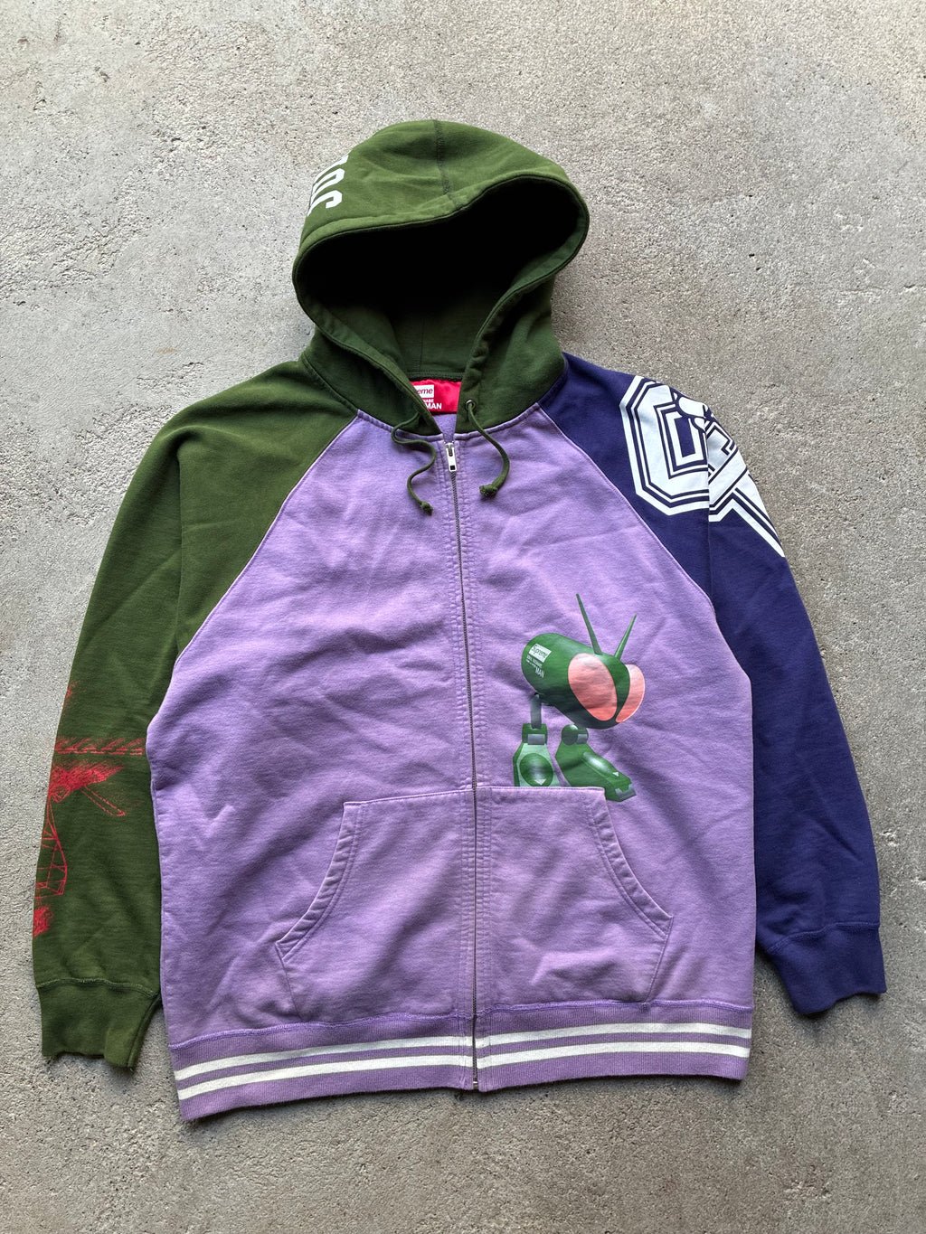 Supreme x junya watanabe zip up hoodie (L)