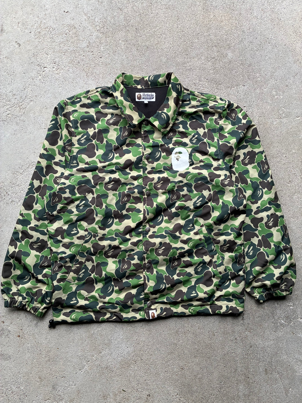 Bape “CAMO” Coach jacket (M)