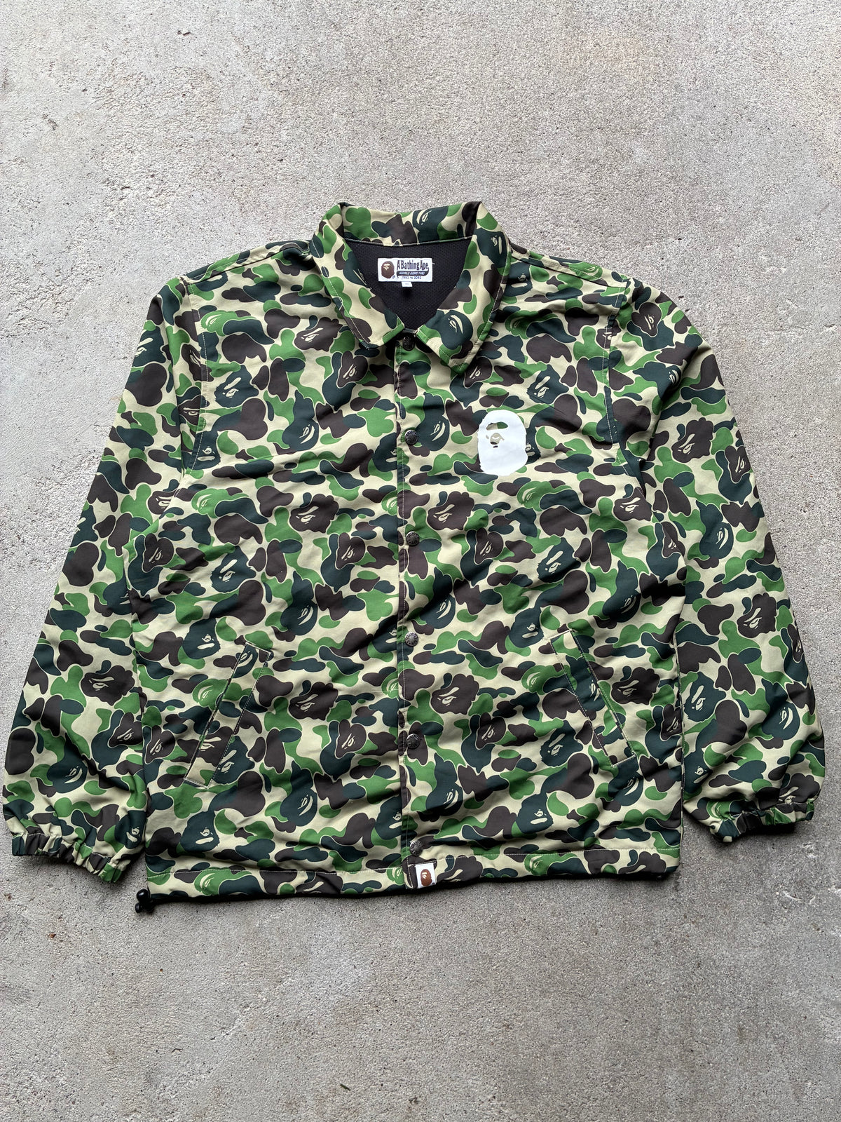 Bape “CAMO” Coach jacket (M)