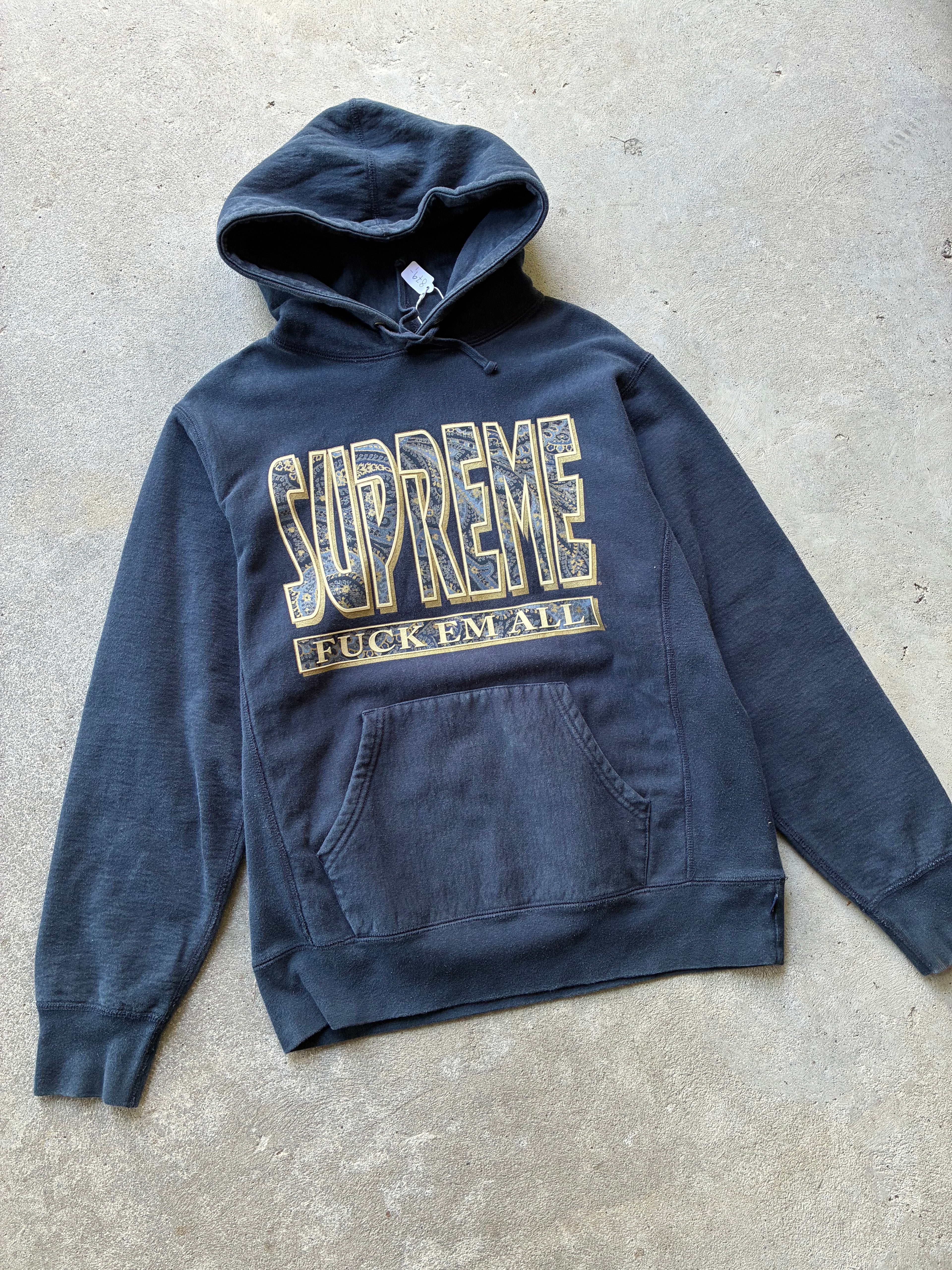 Supreme “F*CK EM ALL” Hoodie (M)