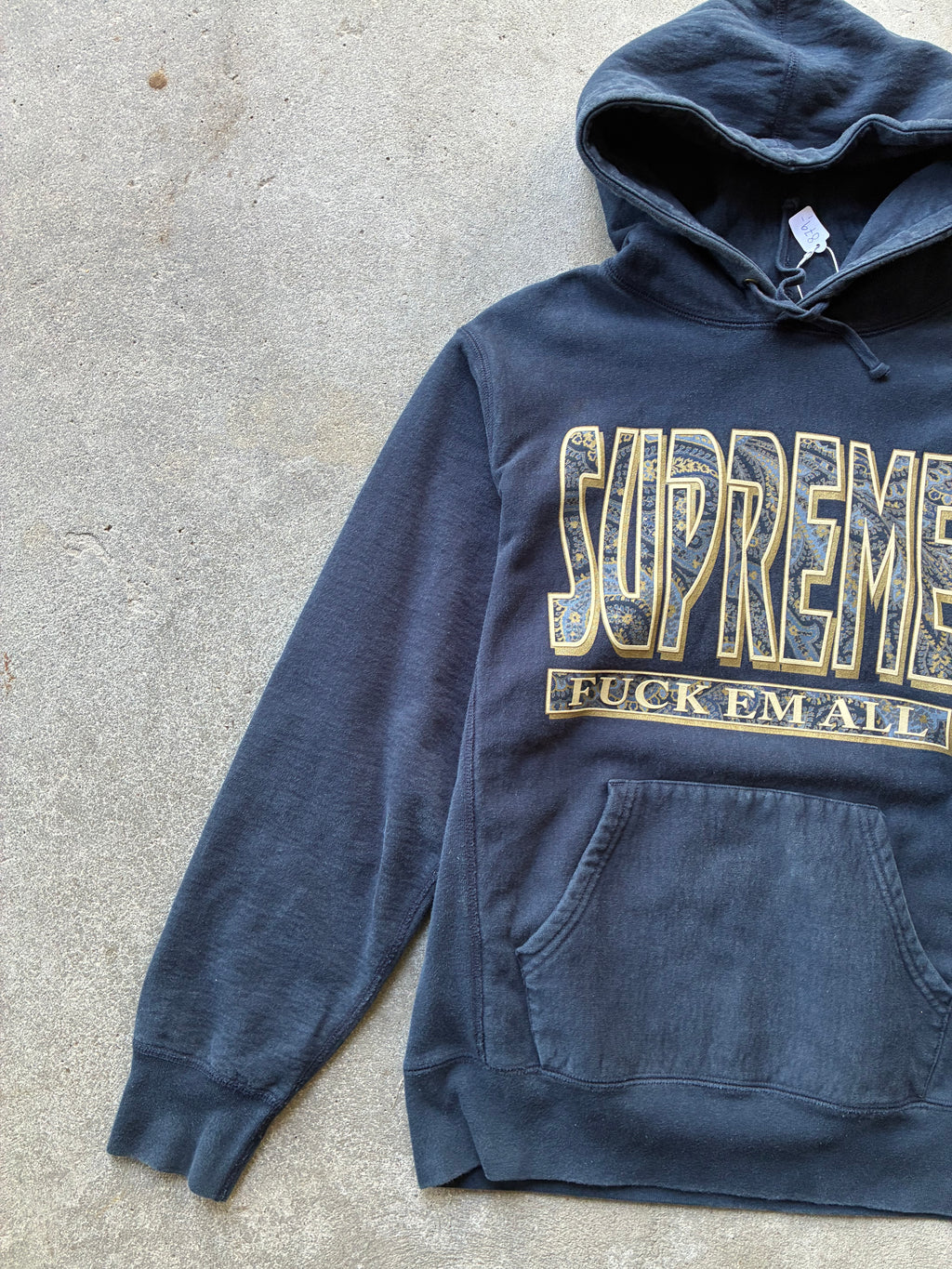 Supreme “F*CK EM ALL” Hoodie (M)