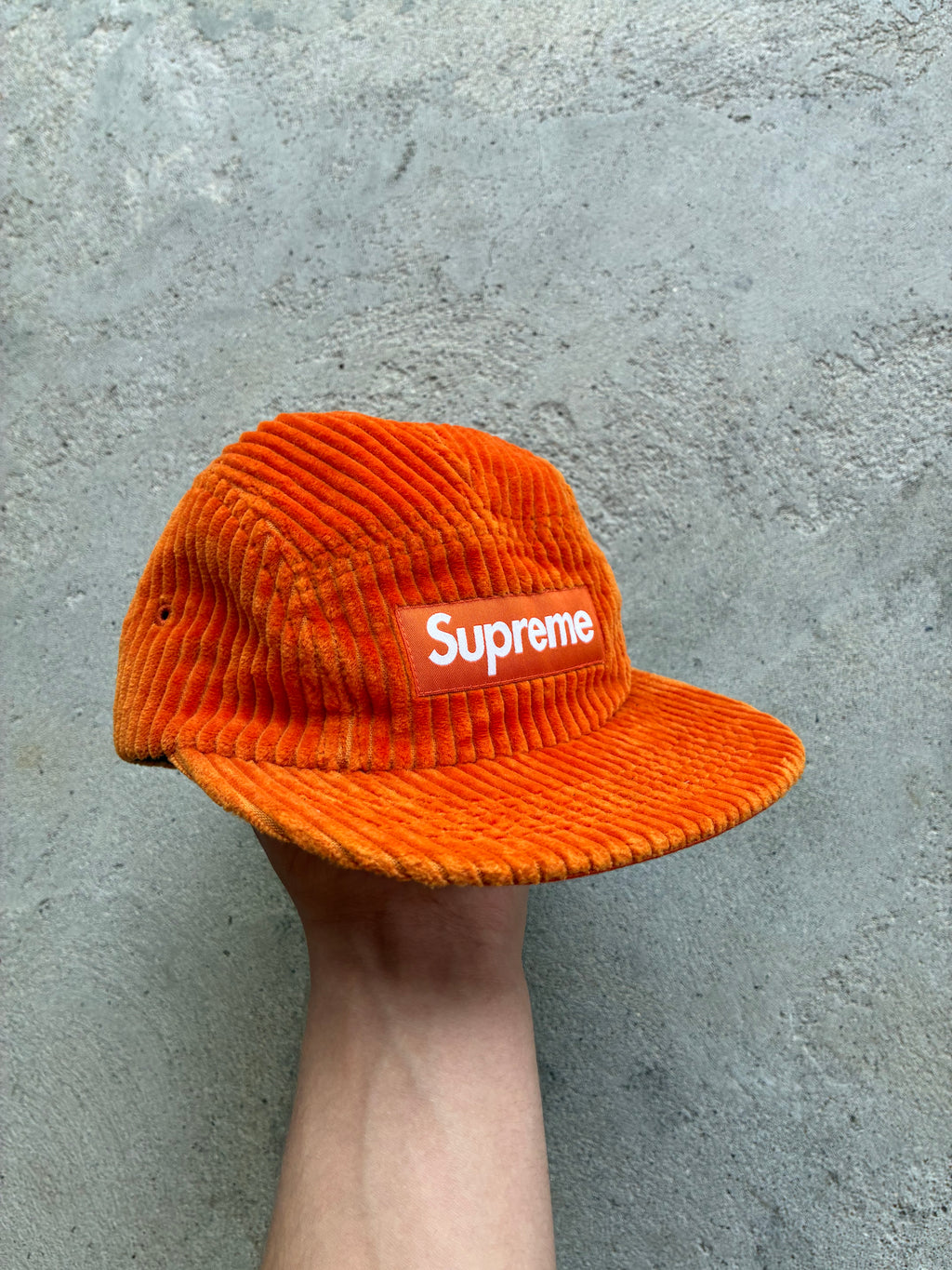 Supreme “ORANGE” Camp Cap (Adjustable)