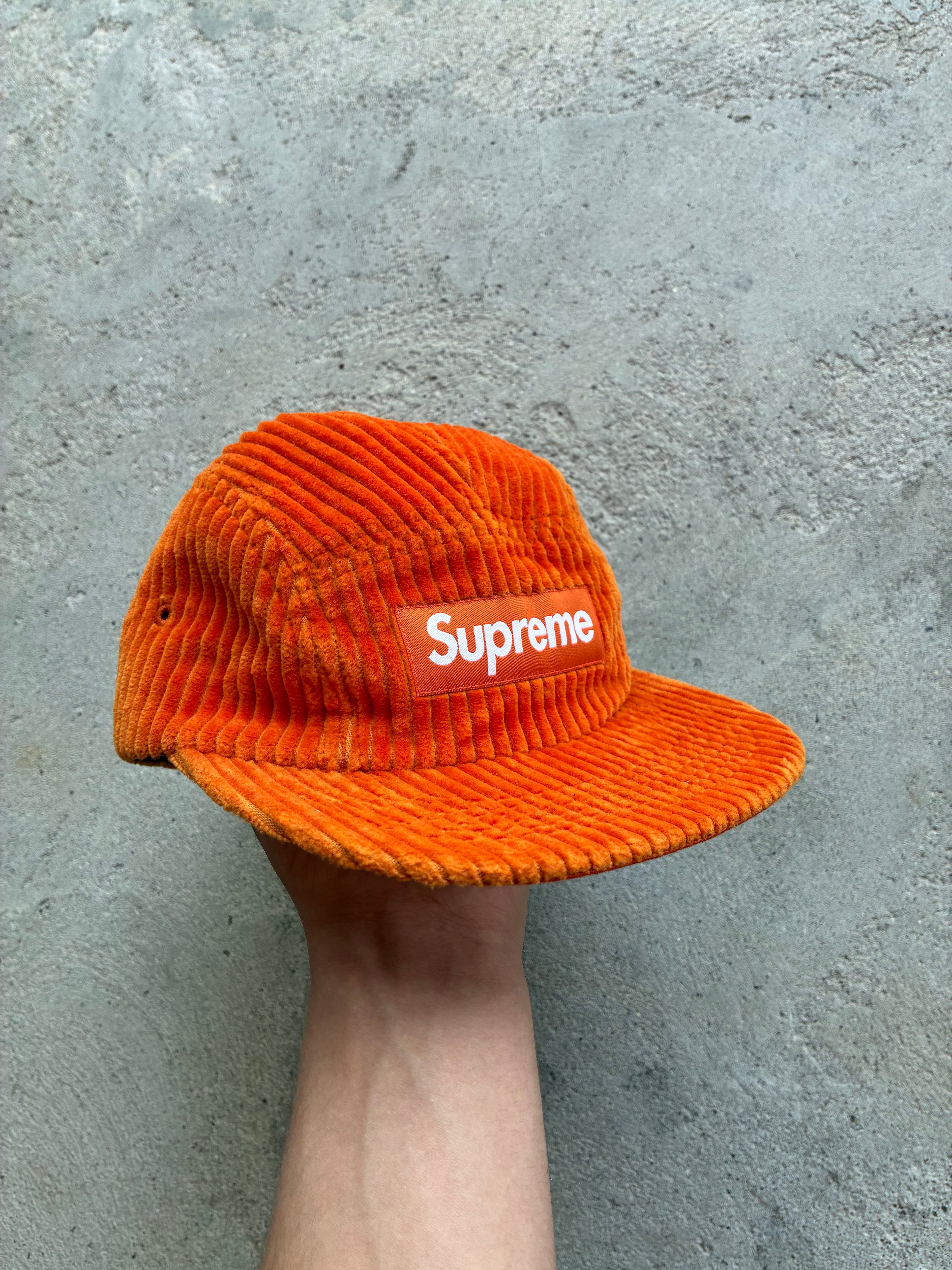 Supreme “ORANGE” Camp Cap (Adjustable)
