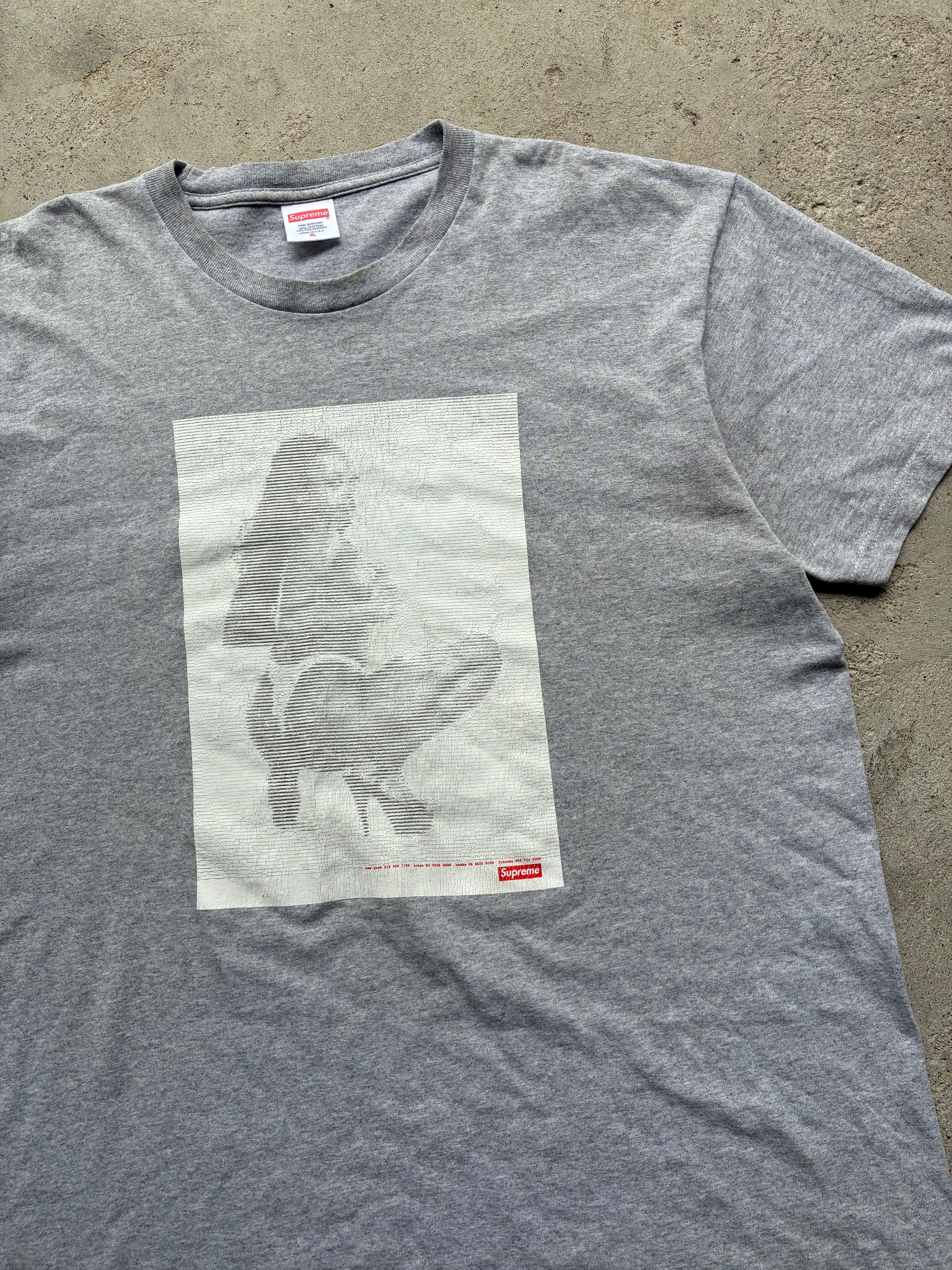 Supreme “DIGI HEATHER SS17” Tee (XL