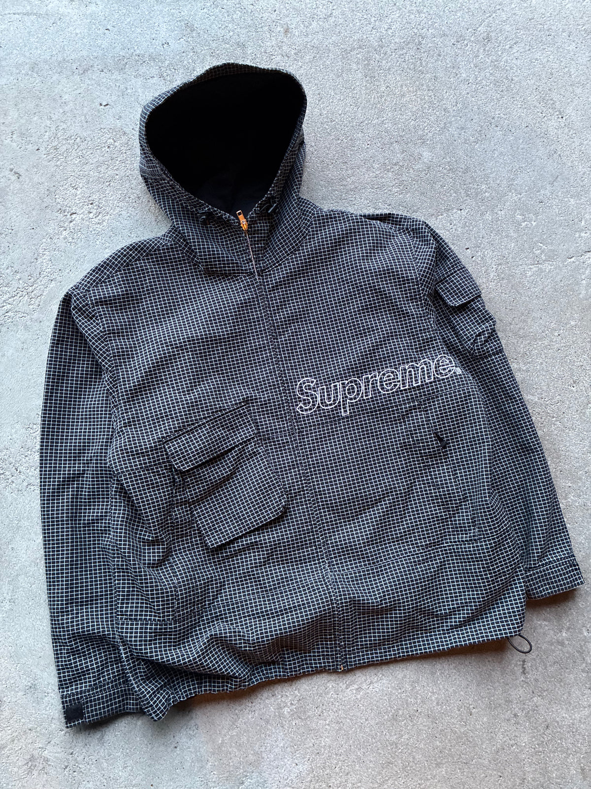 Supreme “RIPSTOP UTILITY” jacket (M)