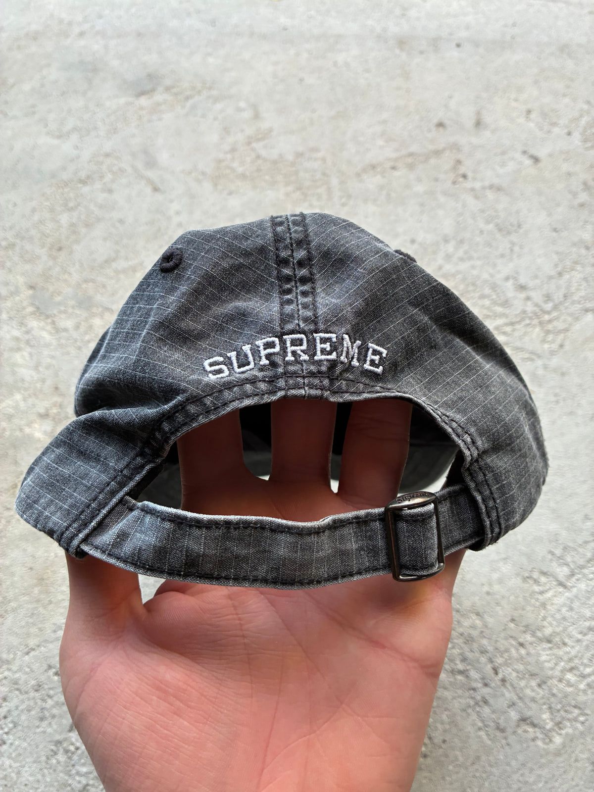 Supreme “ARABIC LOGO RIPSTOP” Camp Cap (Adjustable)