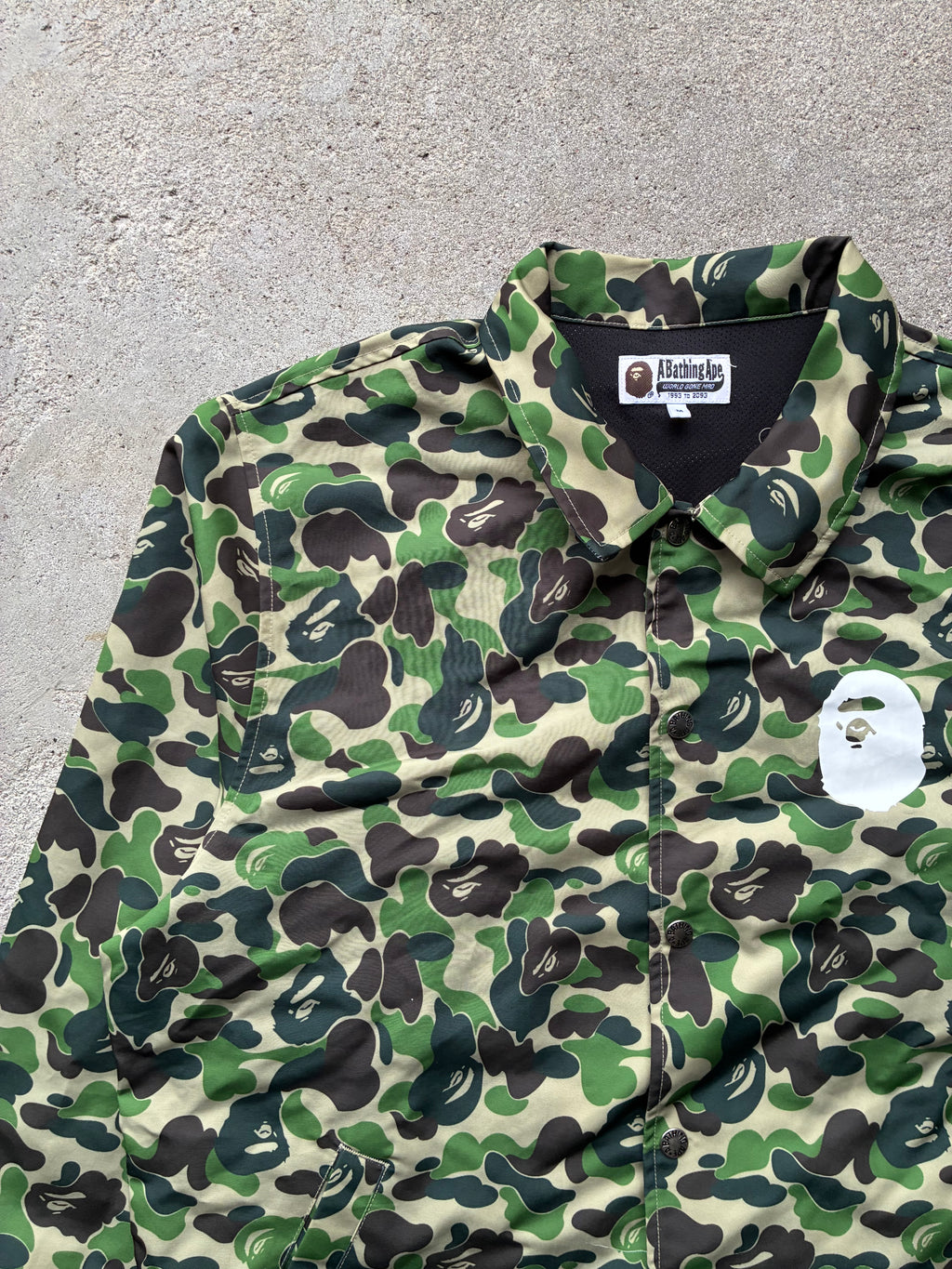 Bape “CAMO” Coach jacket (M)